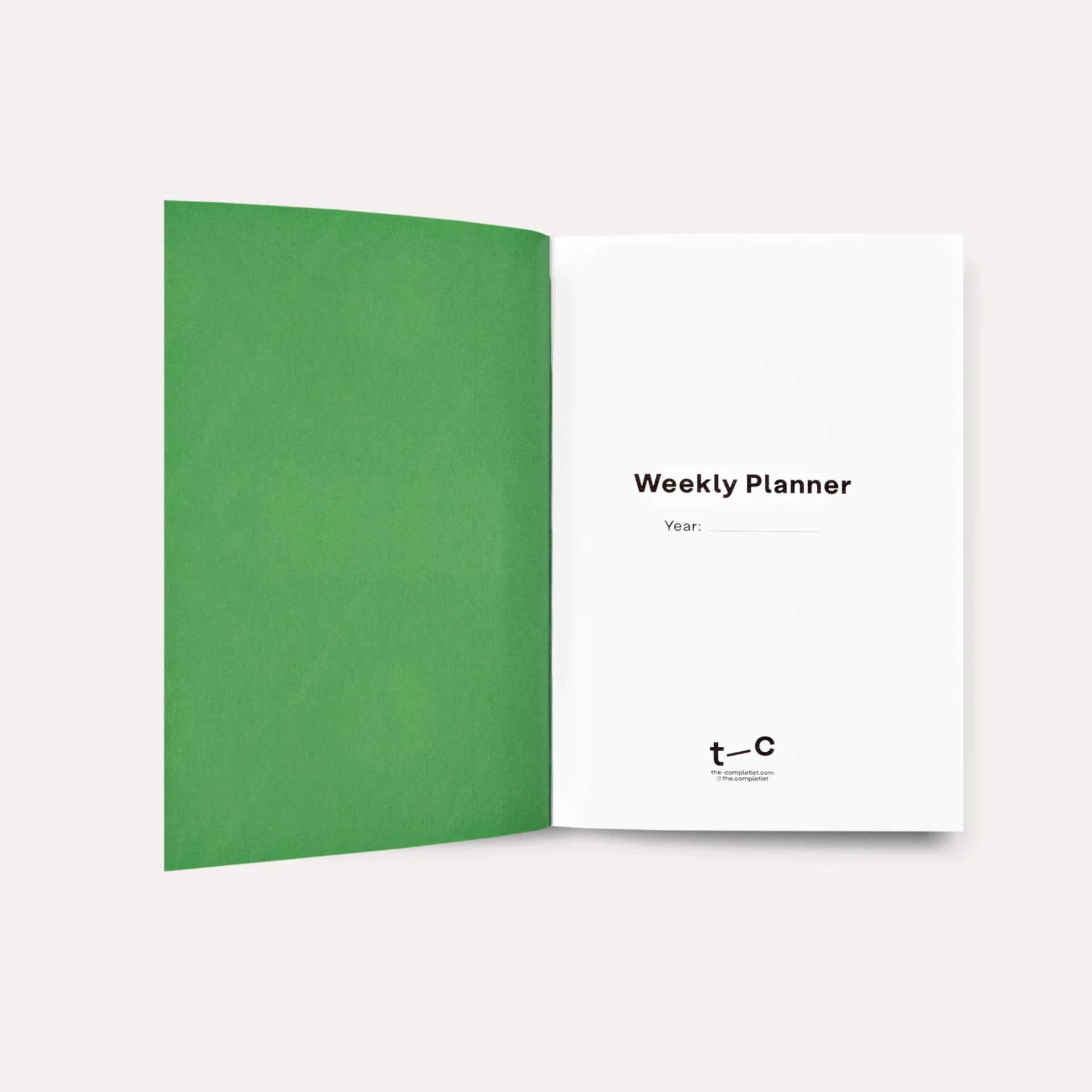 The Completist Planner Weekly Planner Pocket Freya