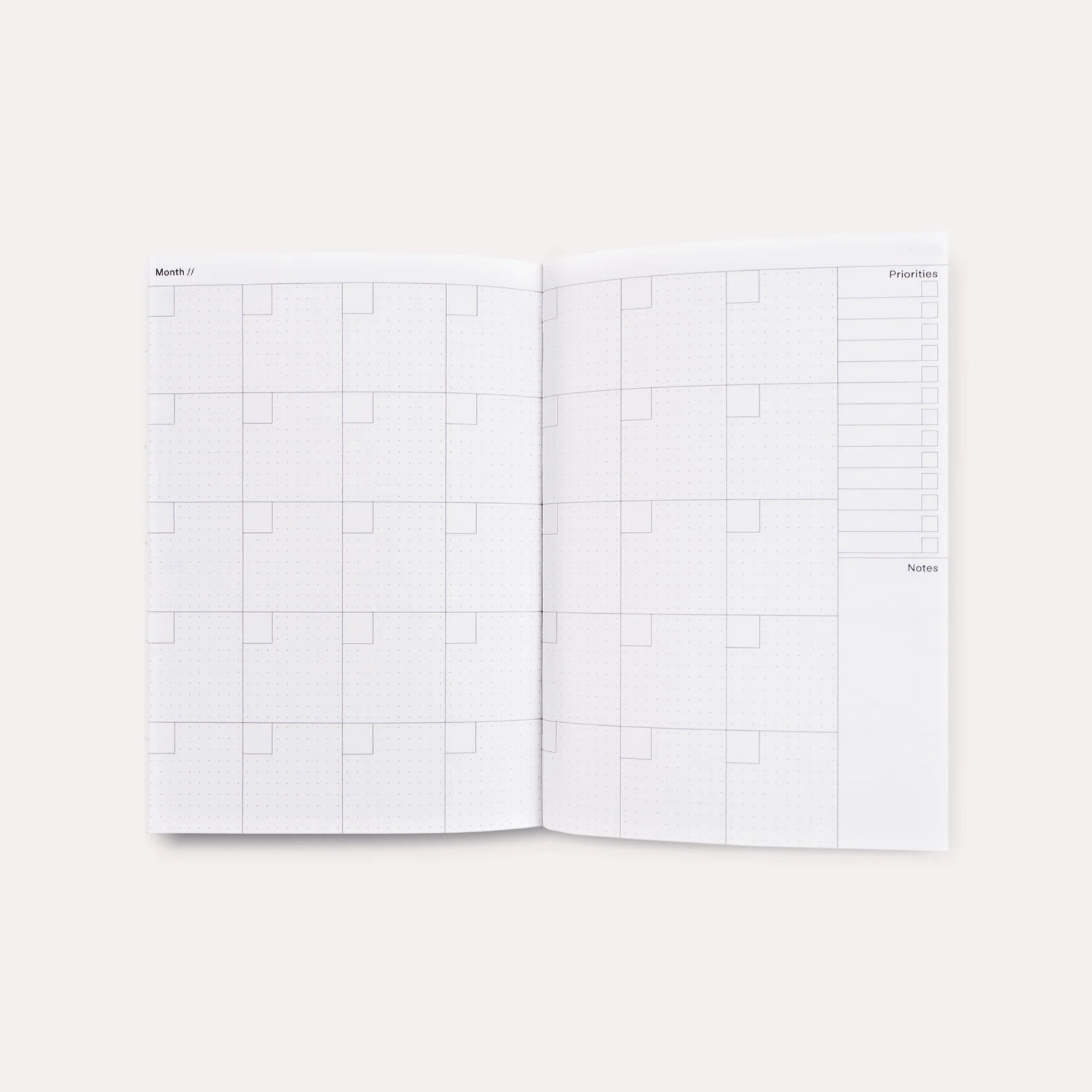 The Completist Planner Weekly Planner Pocket Neroli