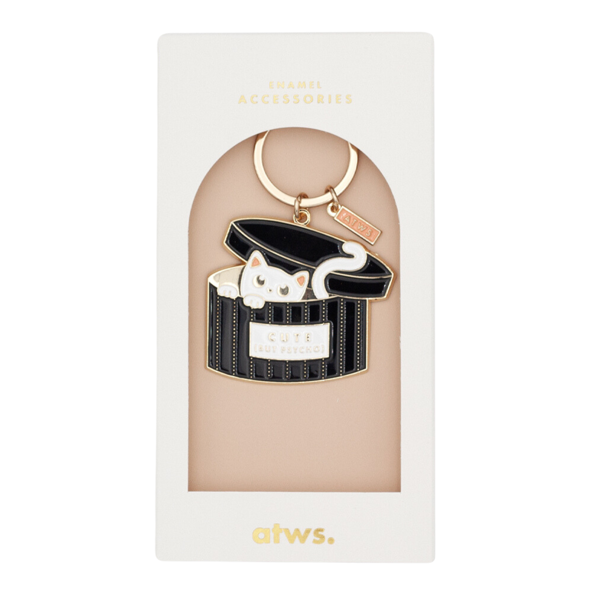 All The Way To Say Portachiavi Portachiavi Cute but Psycho