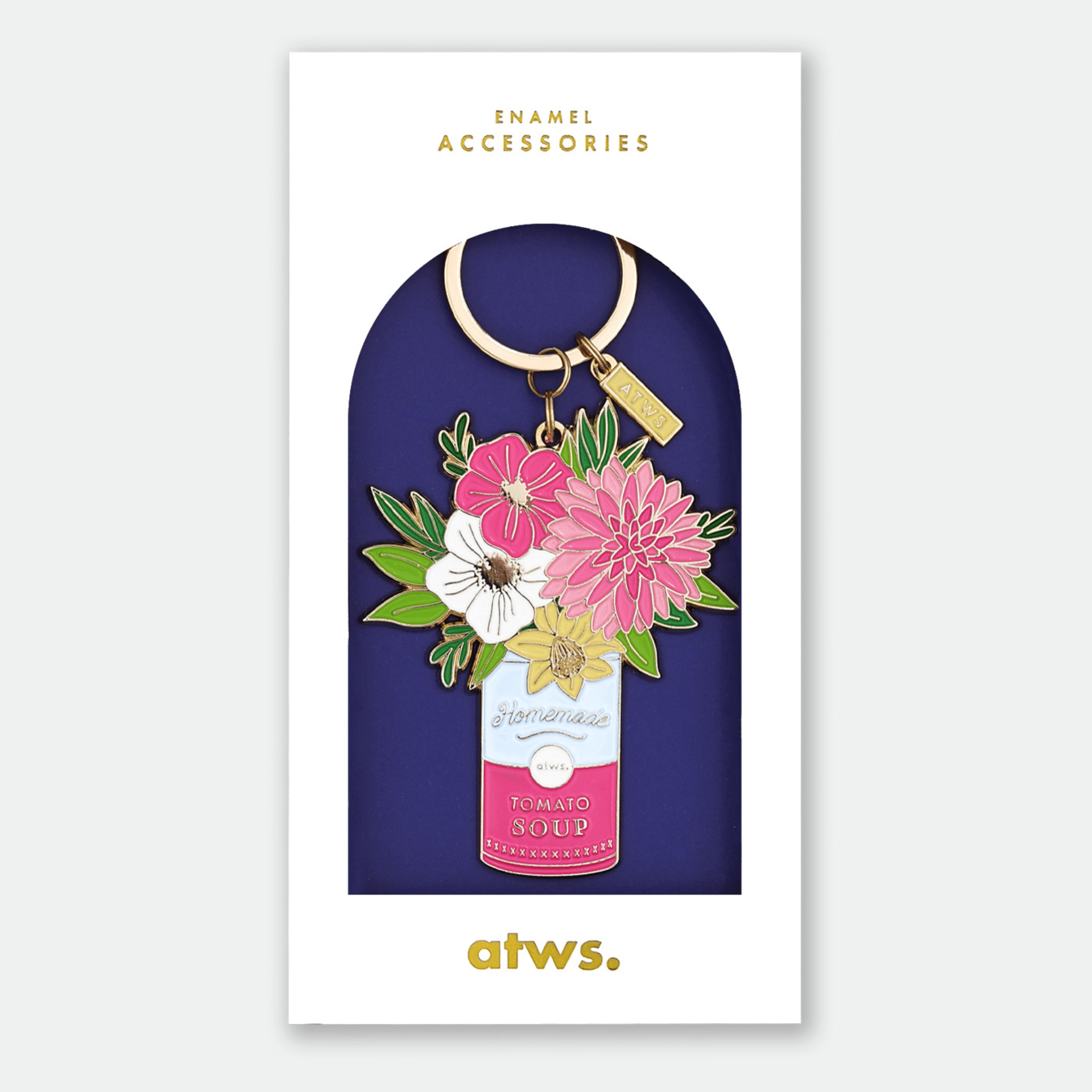 All The Way To Say Portachiavi Portachiavi Flower Can