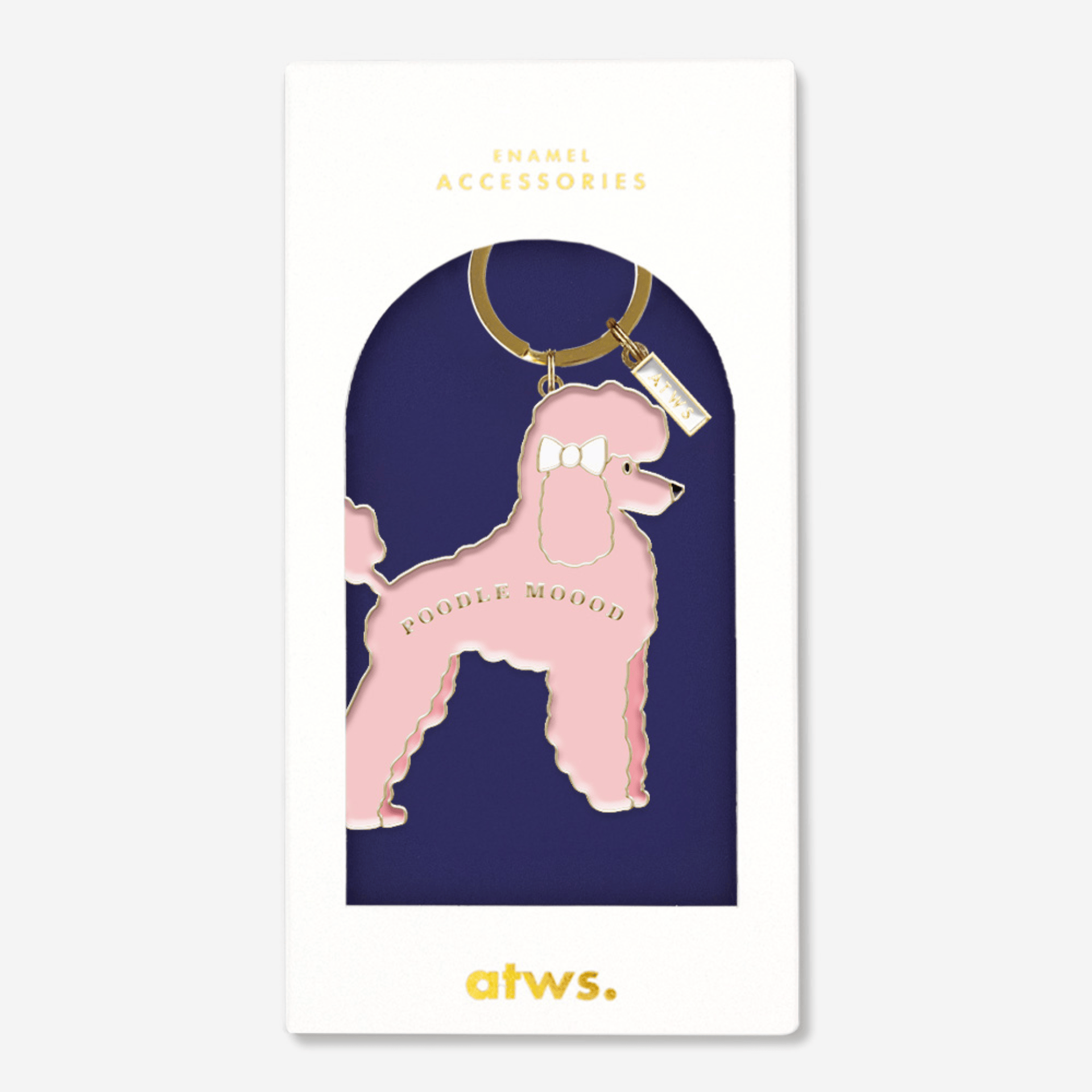 All The Way To Say Portachiavi Portachiavi Poodle Mood