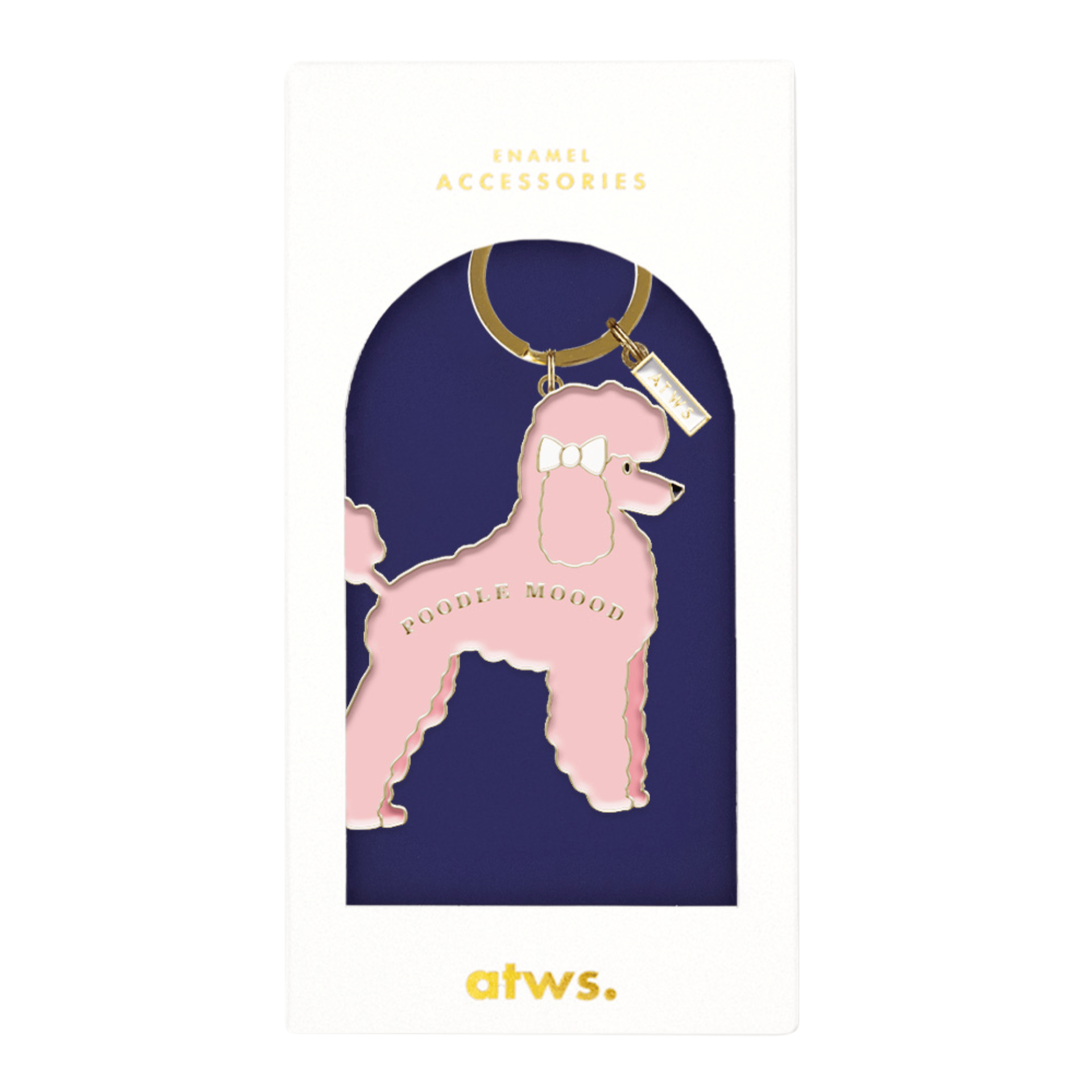 All The Way To Say Portachiavi Portachiavi Poodle Mood