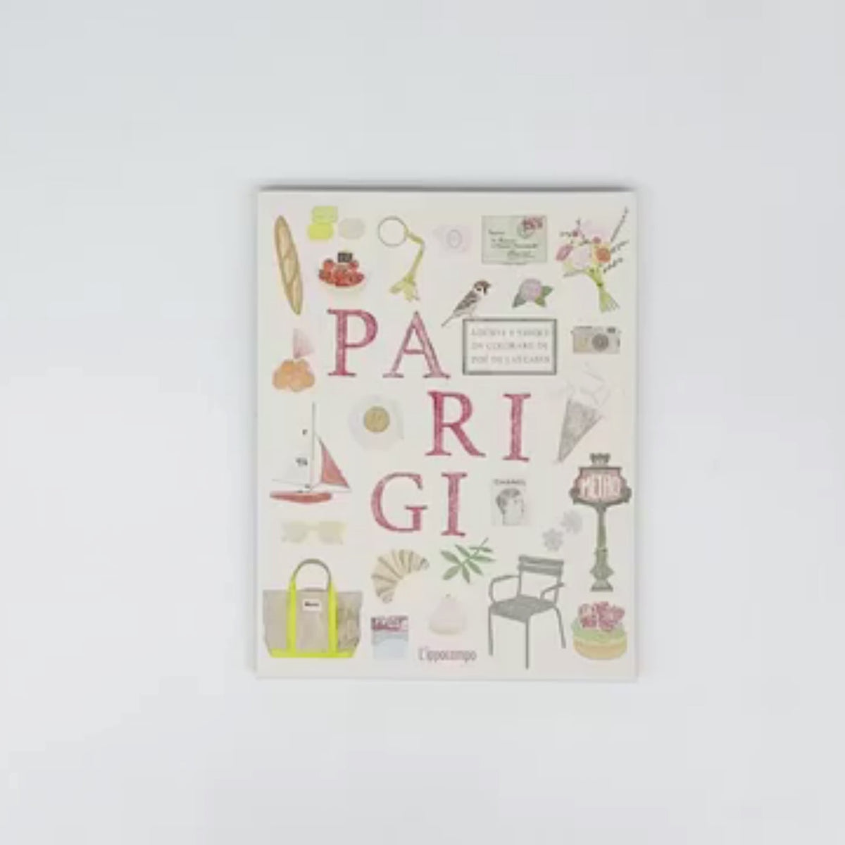 Charger la vidéo : Parigi - Sticker &amp; Coloring Book
