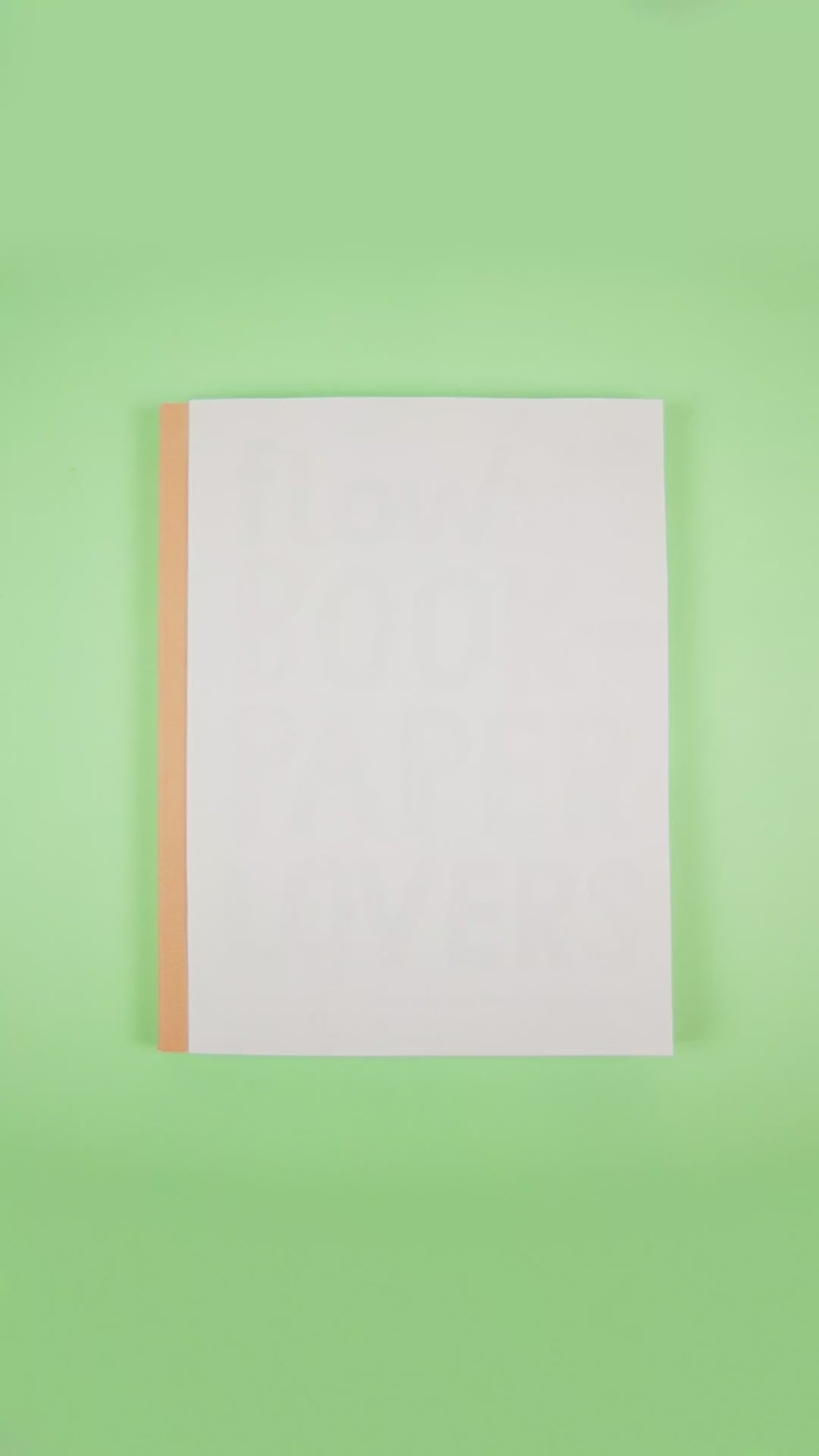 Carica video: Flow Paper Book for Paper Lovers - Mental Health