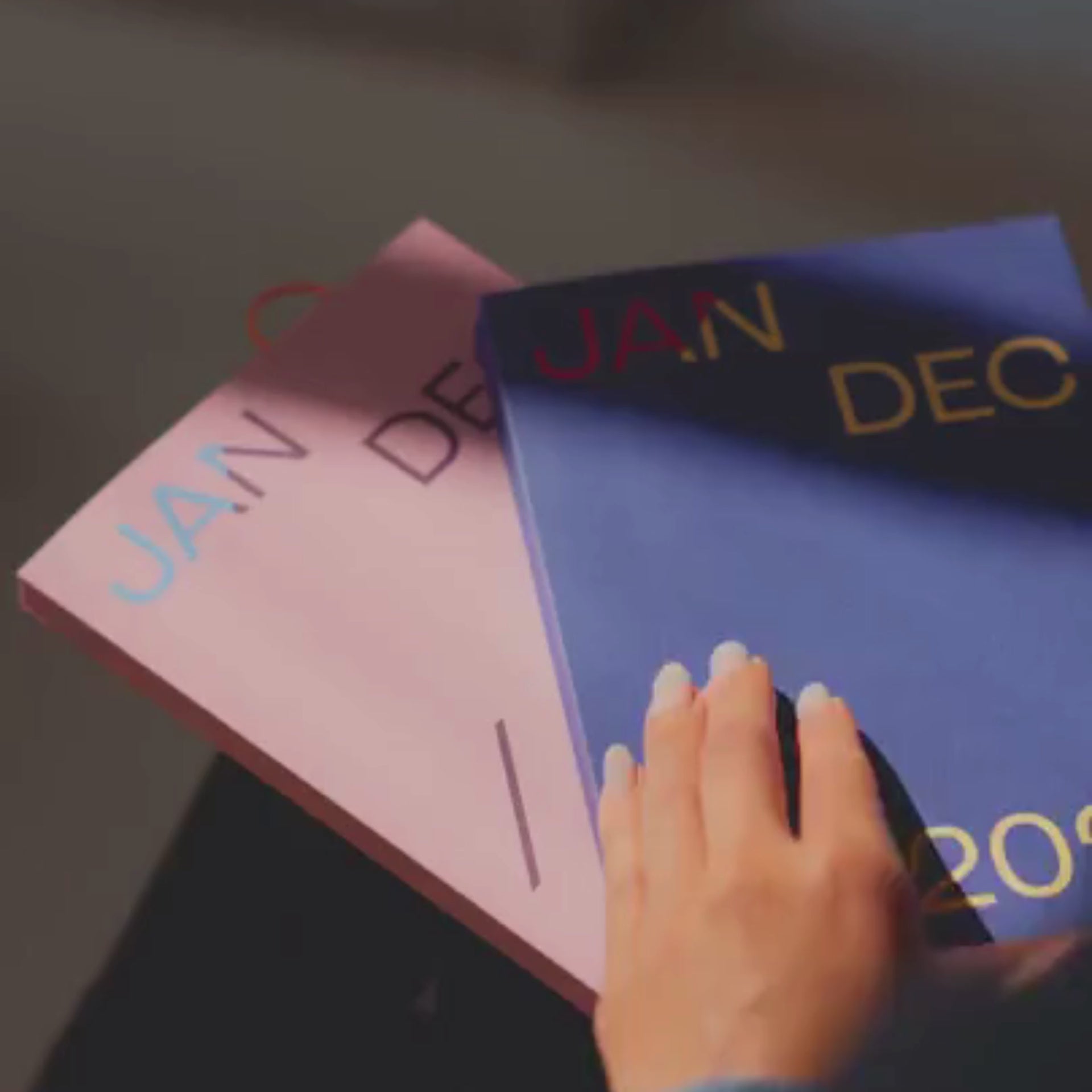 Charger la vidéo : Agenda 2027 Dusty Pink con cover