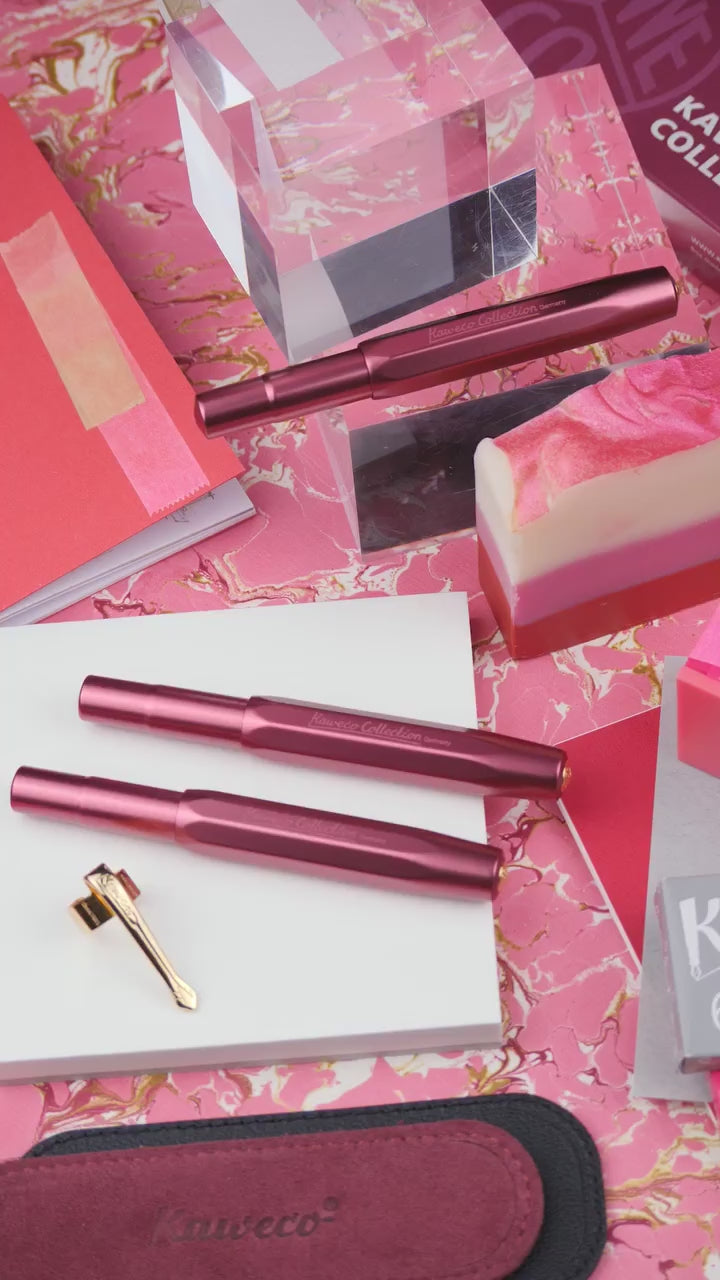 Carica video: Penna stilografica Collection Ruby