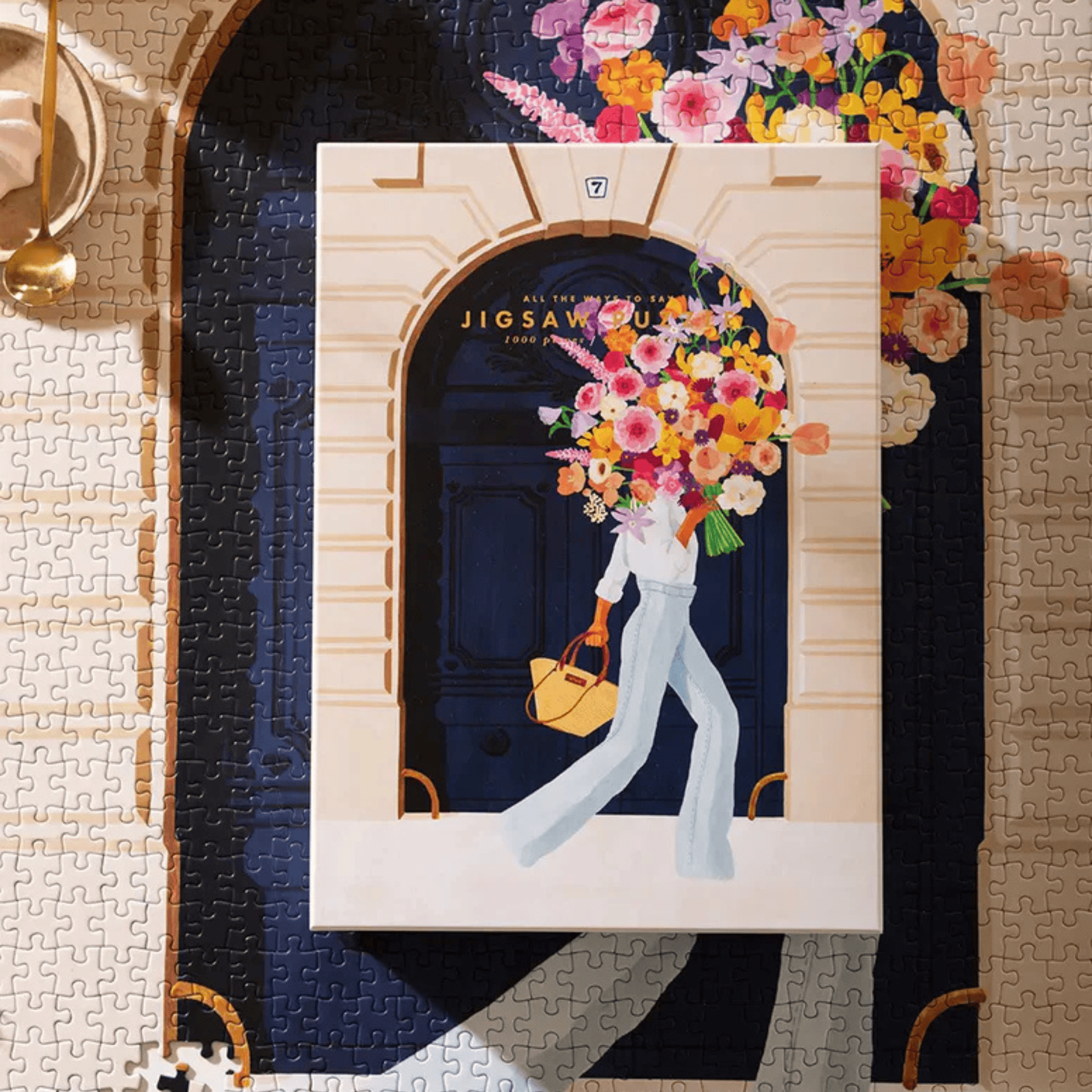 All The Way To Say Puzzle Puzzle Parisian Door 1000 pezzi