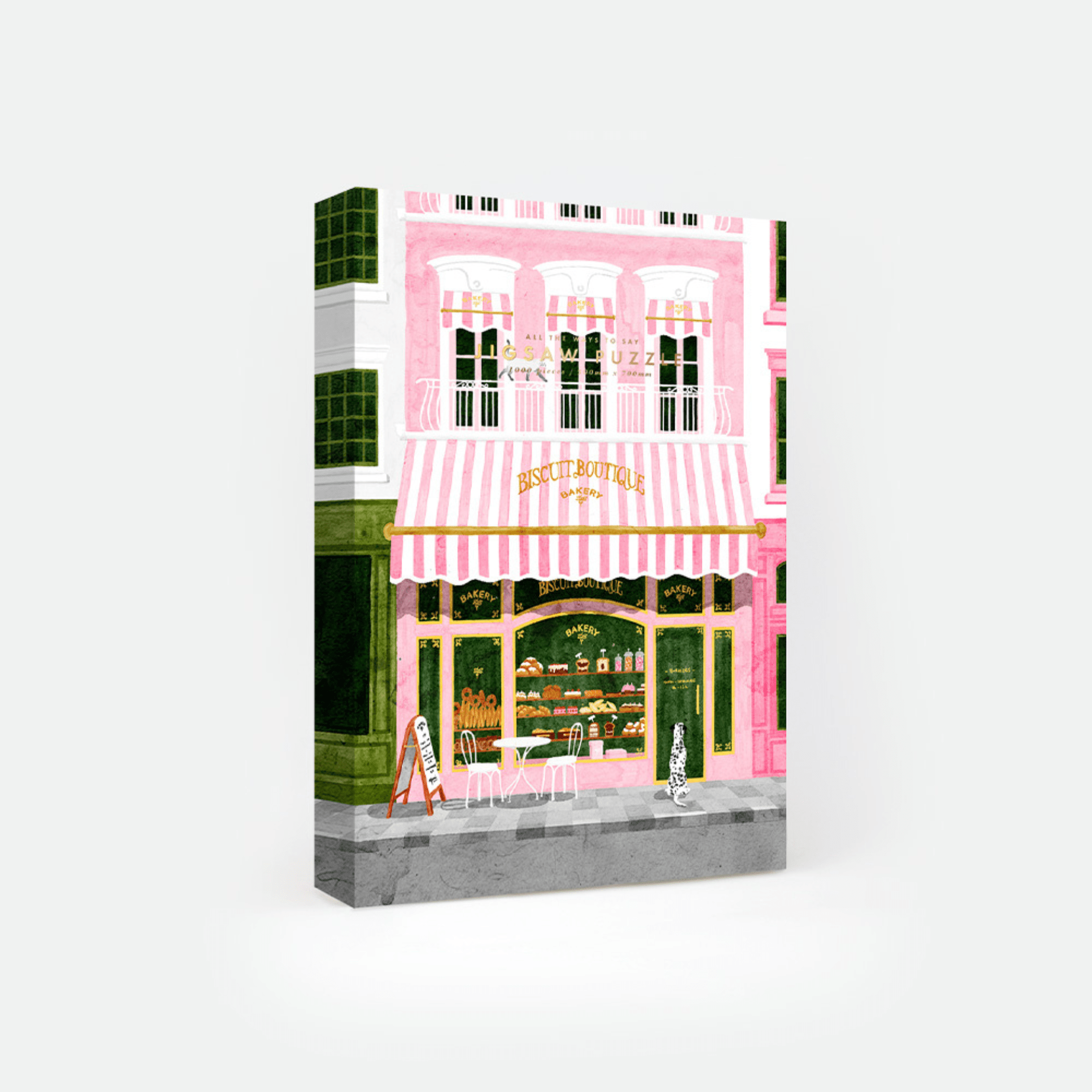 All The Way To Say Puzzle Puzzle Pink Bakery Puzzle 1000 pezzi