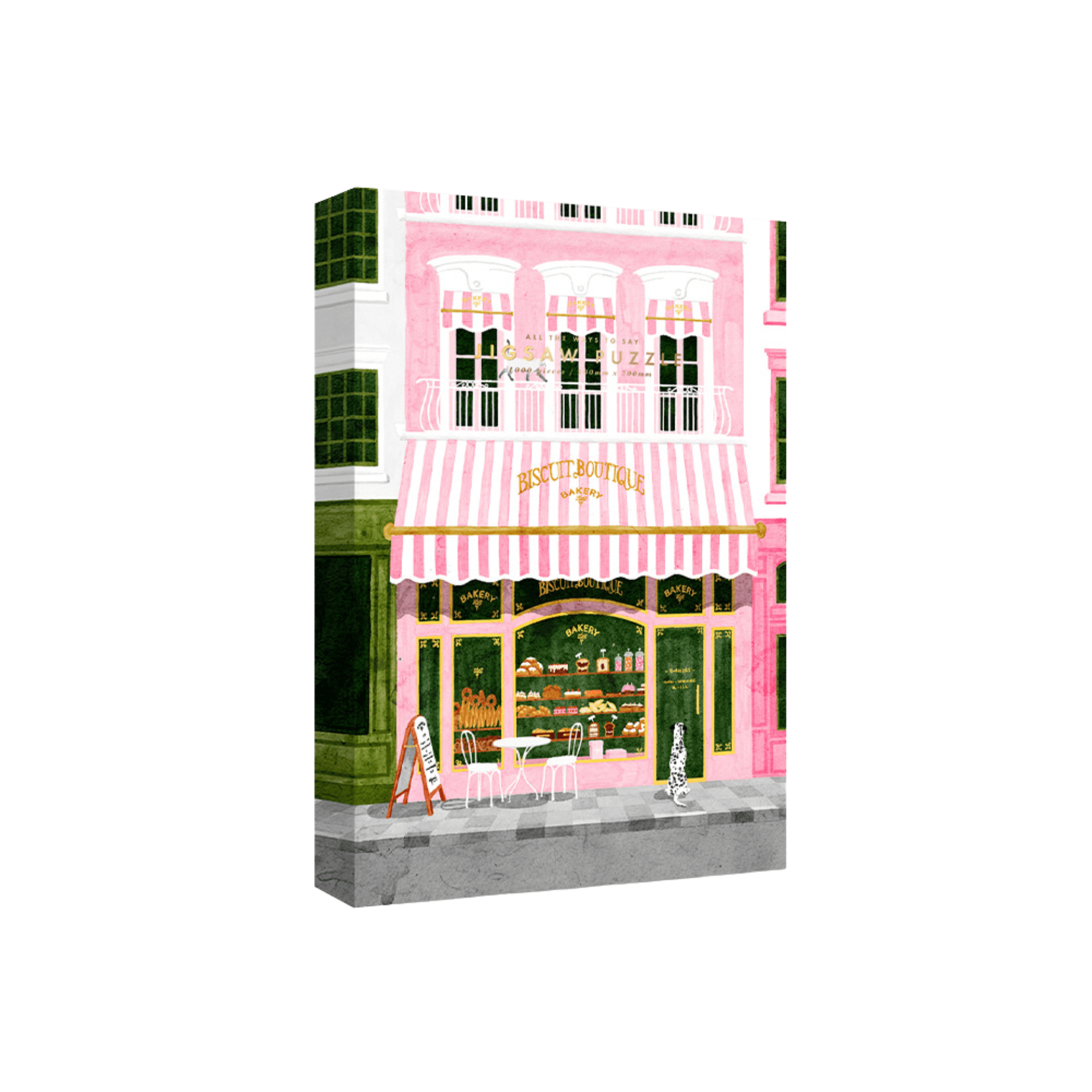 All The Way To Say Puzzle Puzzle Pink Bakery Puzzle 1000 pezzi