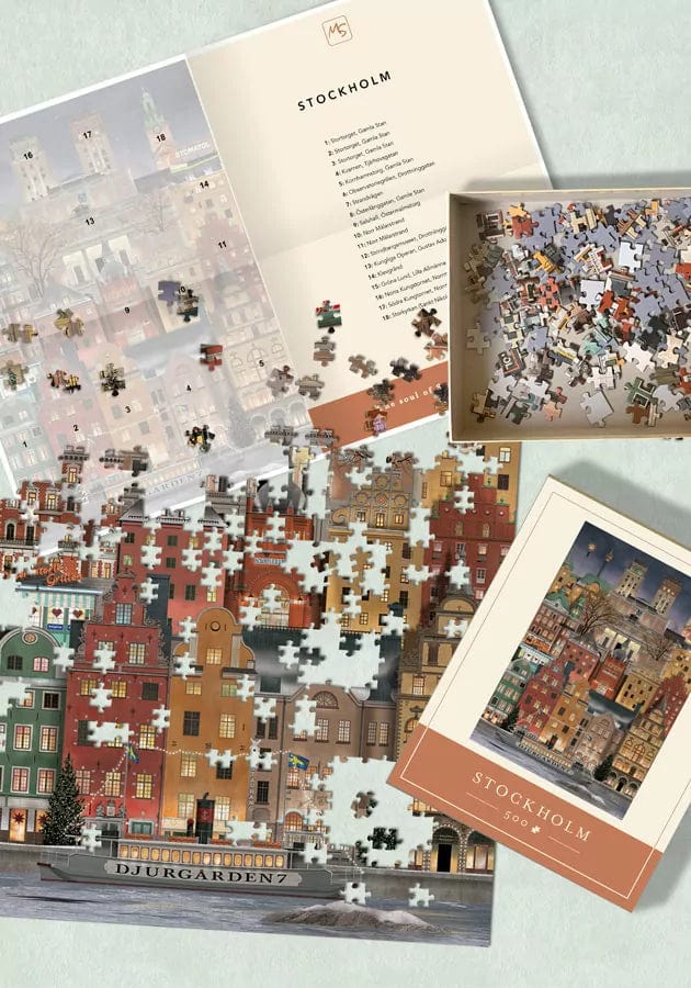 Martin Schwartz Puzzle Puzzle  Stoccolma - 500 pezzi