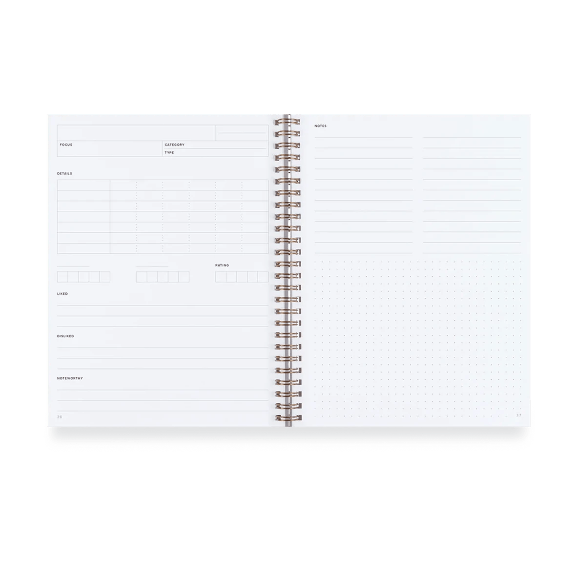 Appointed Quaderni Activity & Habit Log