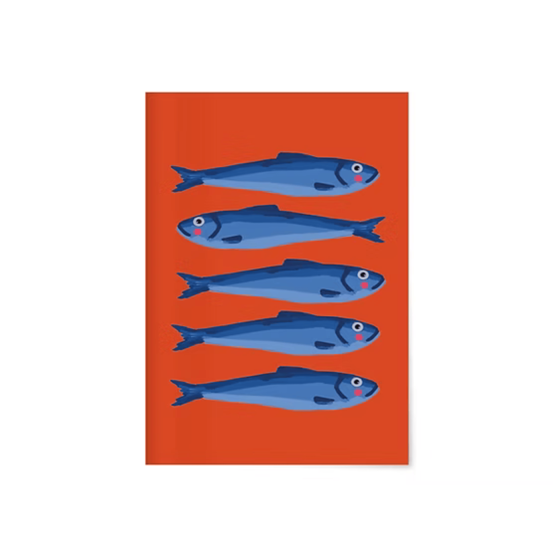 Miao Papeterie Quaderni Apple Notebook - Fish