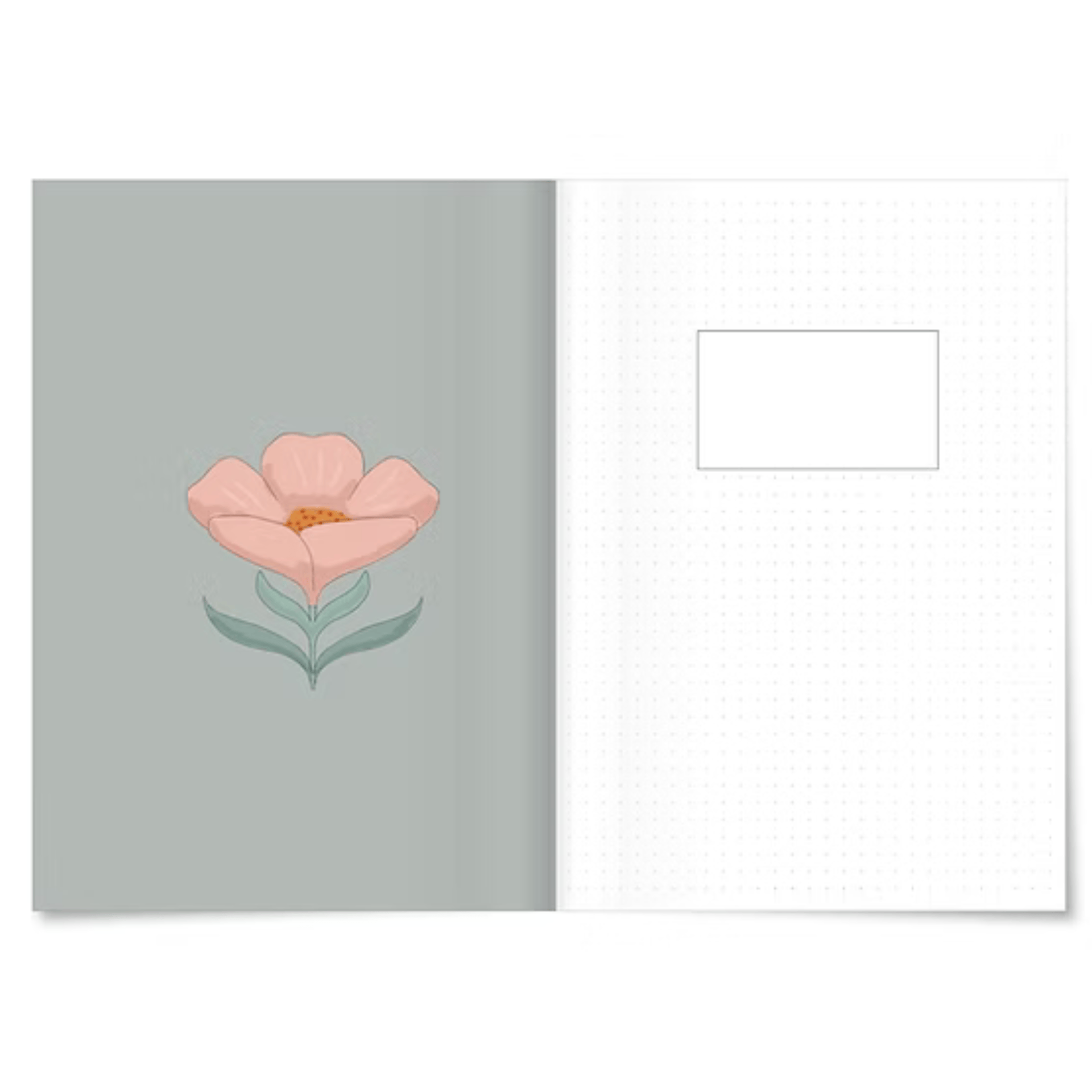 Miao Papeterie Quaderni Apple Notebook - Pink Flowers