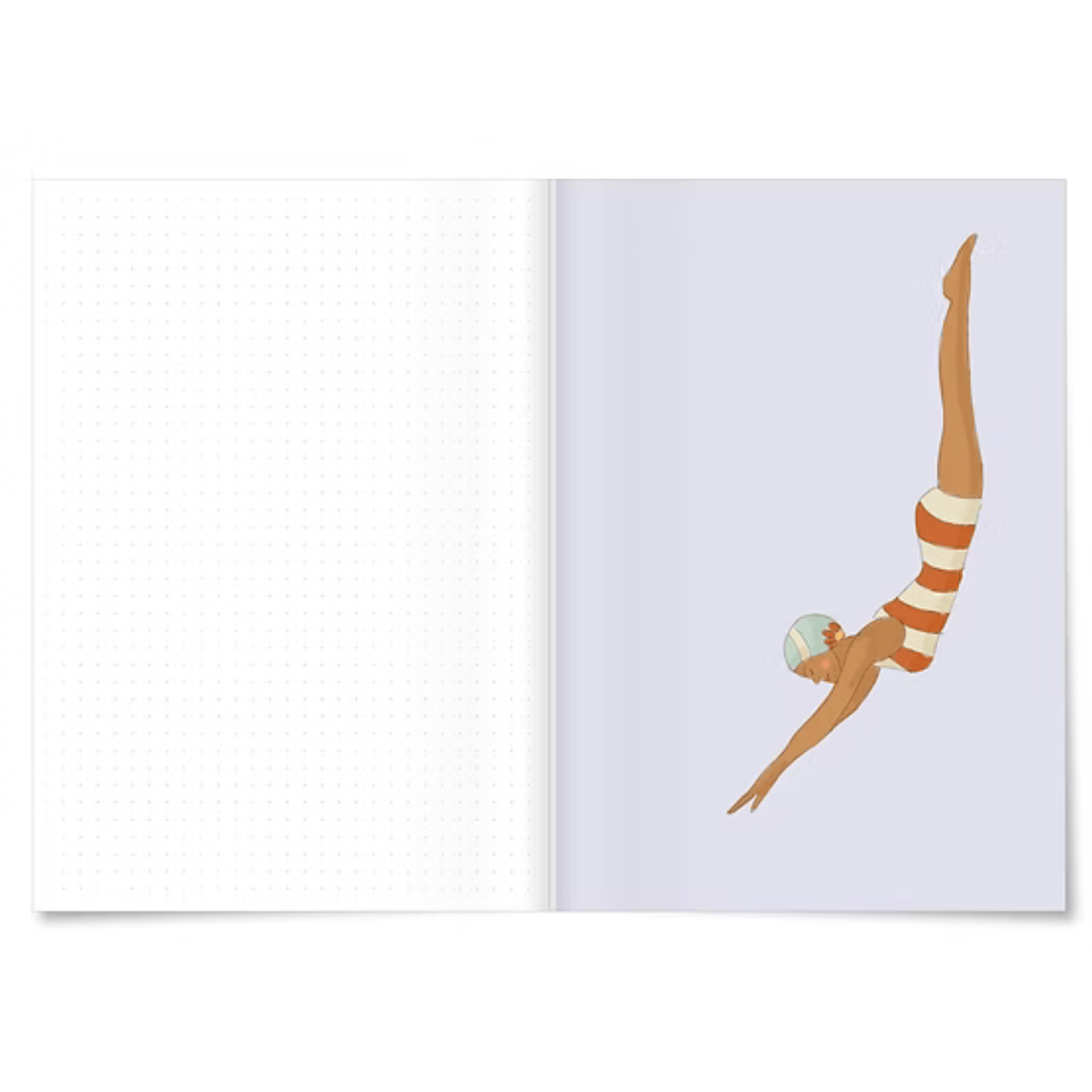 Miao Papeterie Quaderni Apple Notebook - Swim