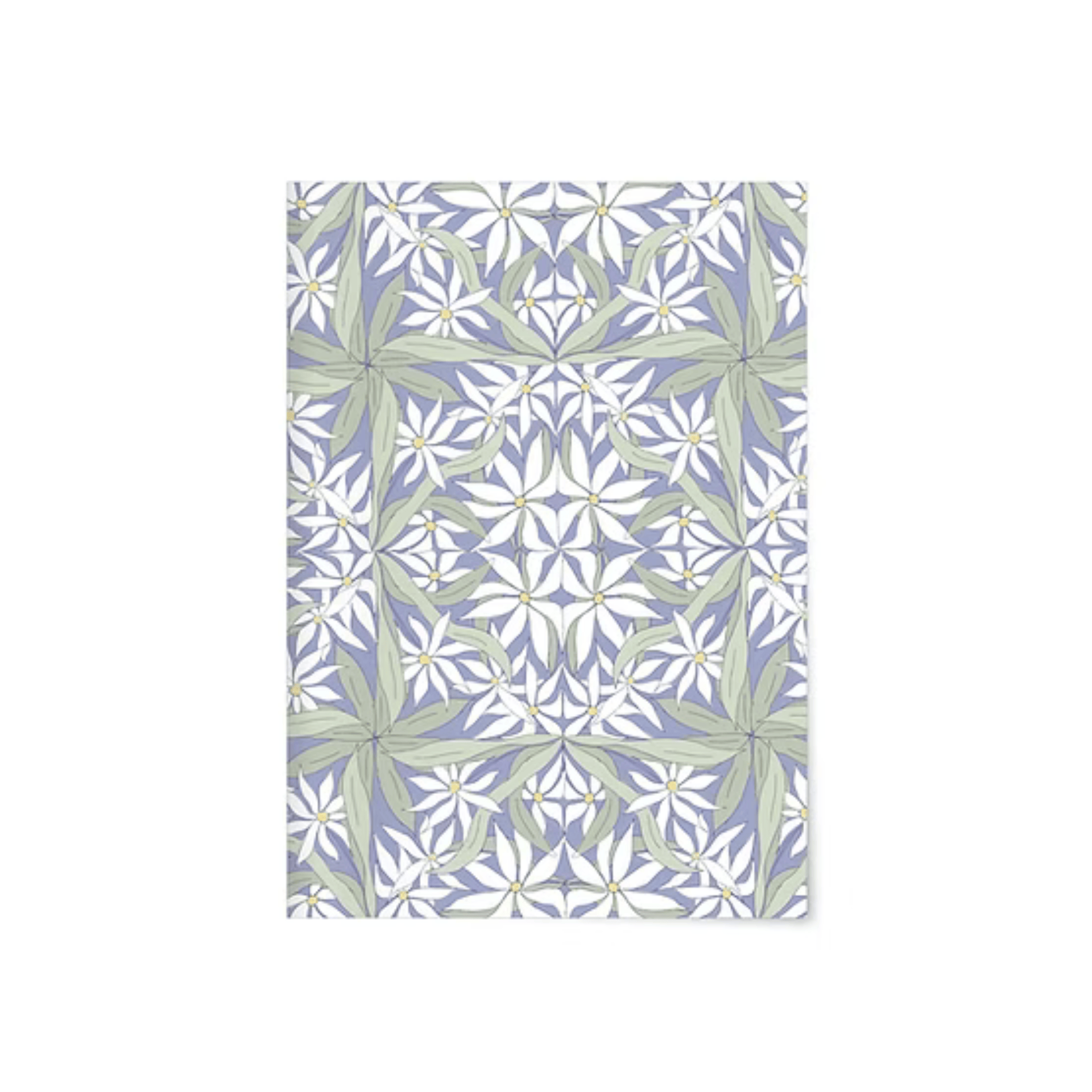 Miao Papeterie Quaderni Apple Notebook - White Flowers