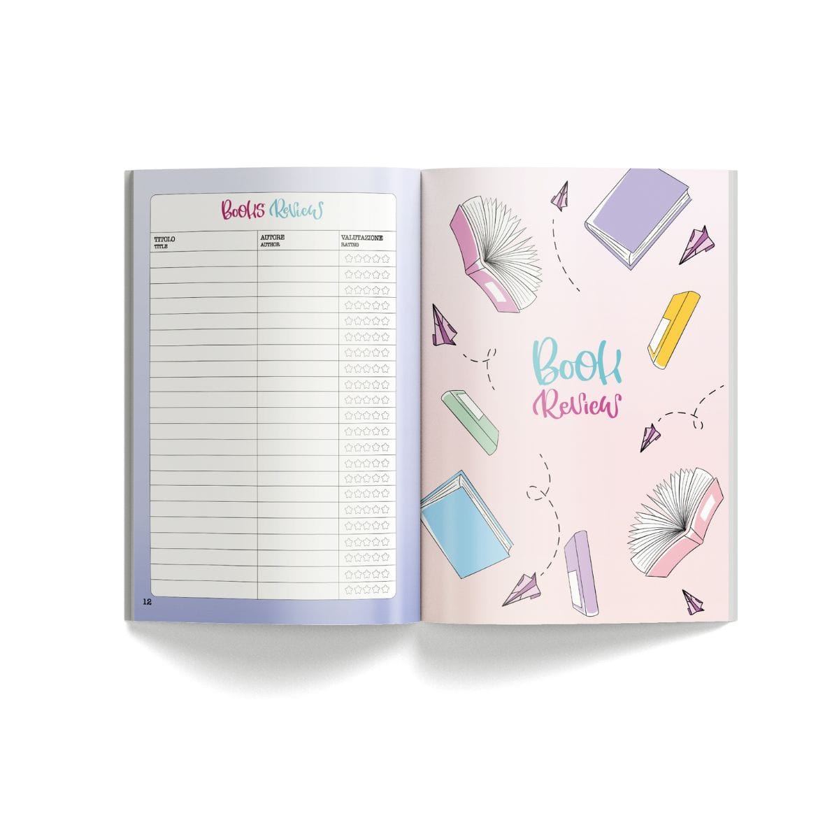 very wonder Quaderni Book Journal - Book Shelf