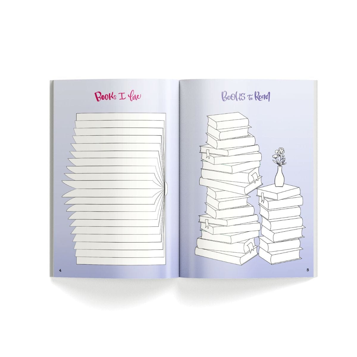 very wonder Quaderni Book Journal - Book Shelf