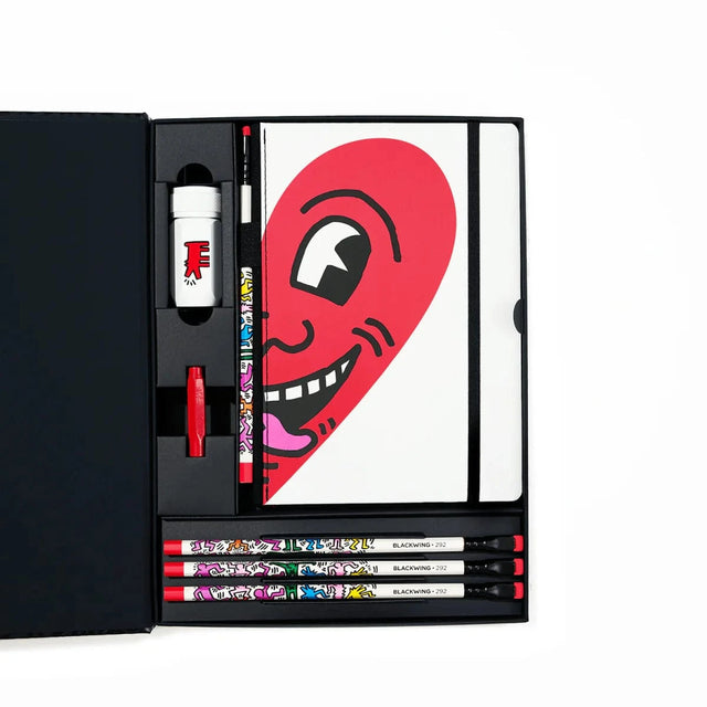 Blackwing Quaderni Cofanetto Gift Blackwing Volume 292 - Keith Haring Smiling Heart