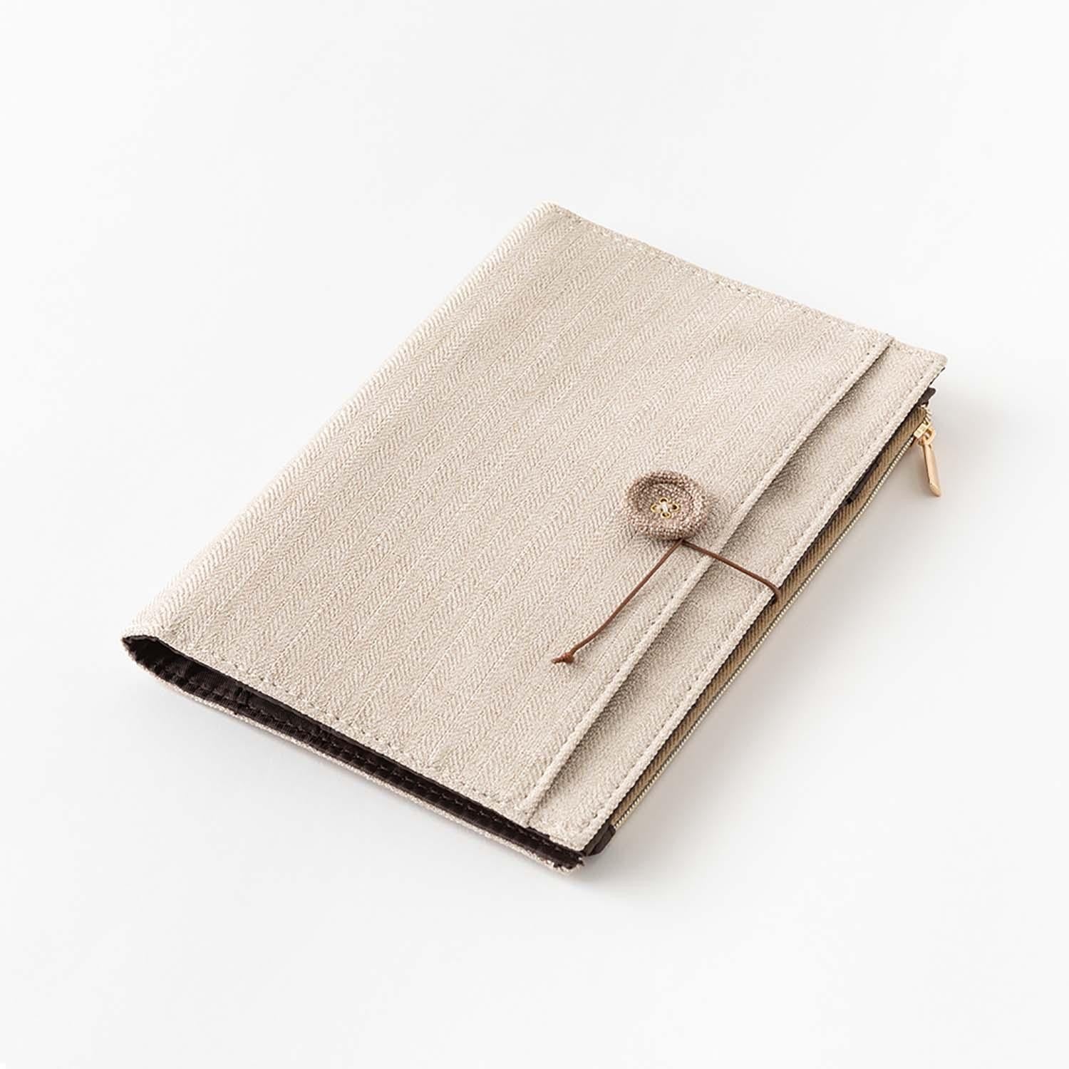 Midori Quaderni Cover/Custodia in cotone per Notebook Yuru Log