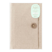 Midori Quaderni Cover/Custodia in cotone per Notebook Yuru Log