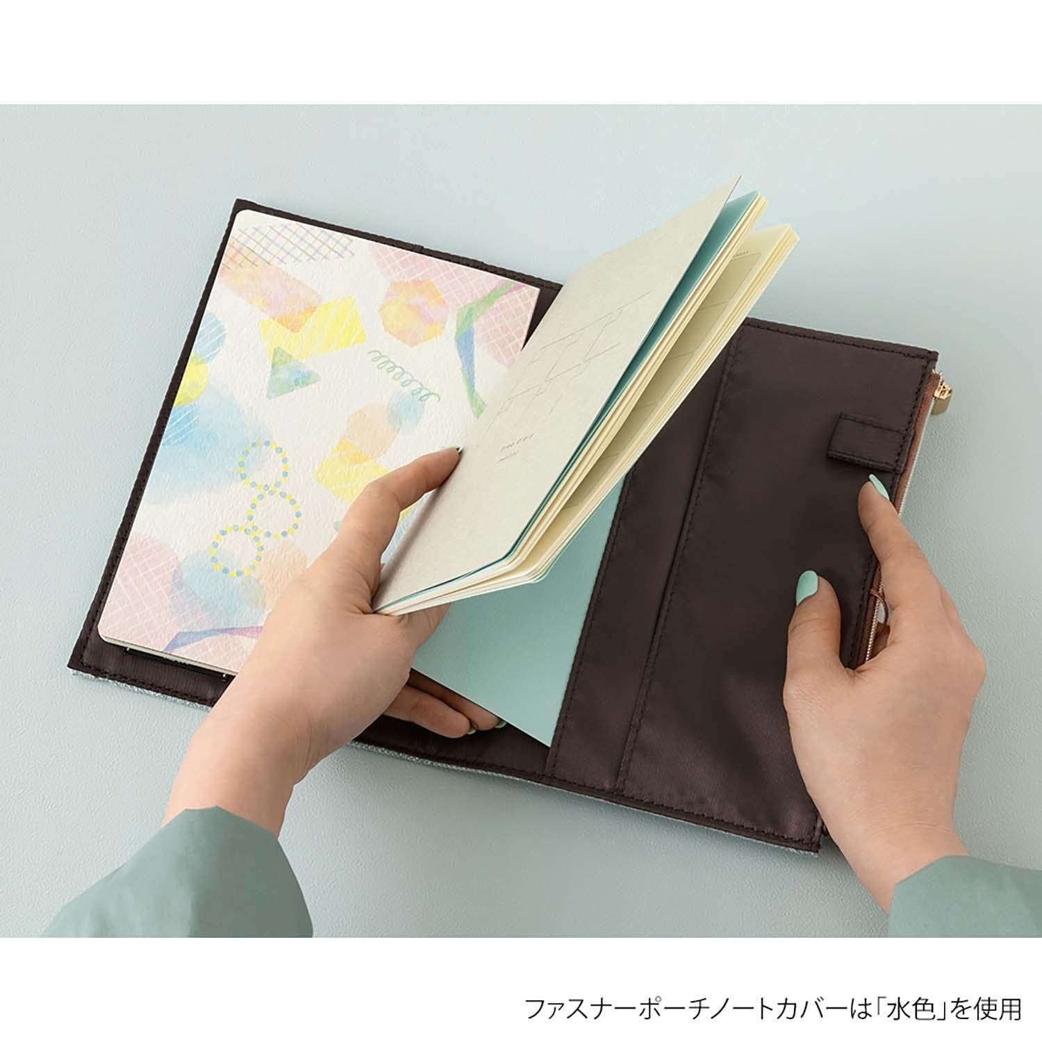 Midori Quaderni Cover/Custodia in cotone per Notebook Yuru Log