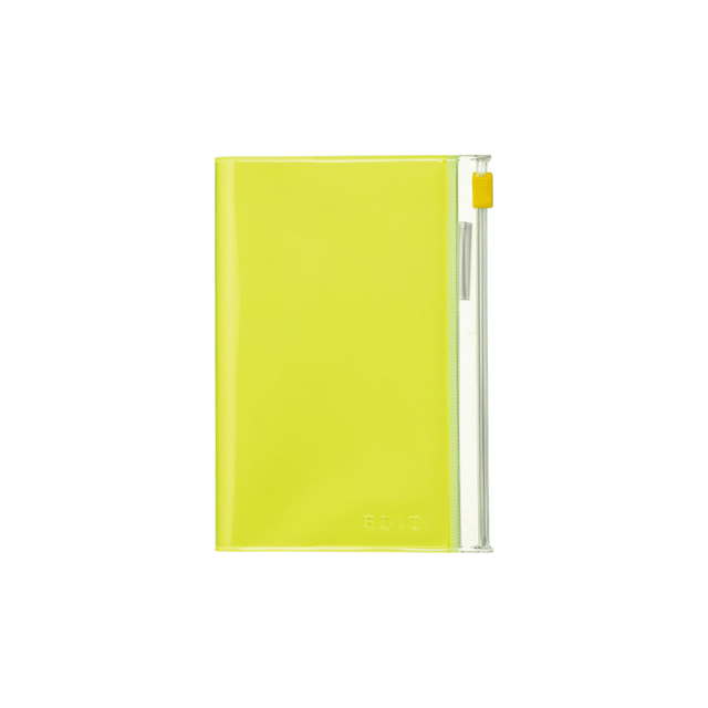 Mark's Tokyo Quaderni Neon Yellow Edit Grid Notebook B7