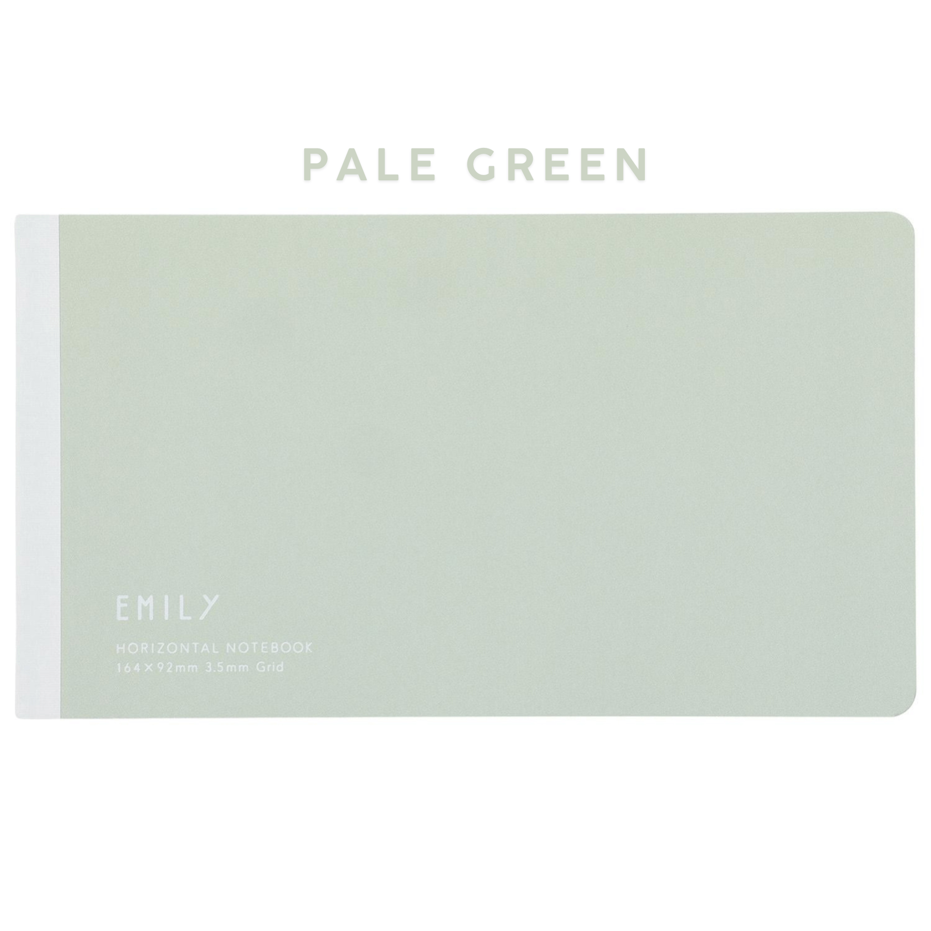 King Jim Hitotoki Quaderni PALE GREEN Emily Horizontal Notebook