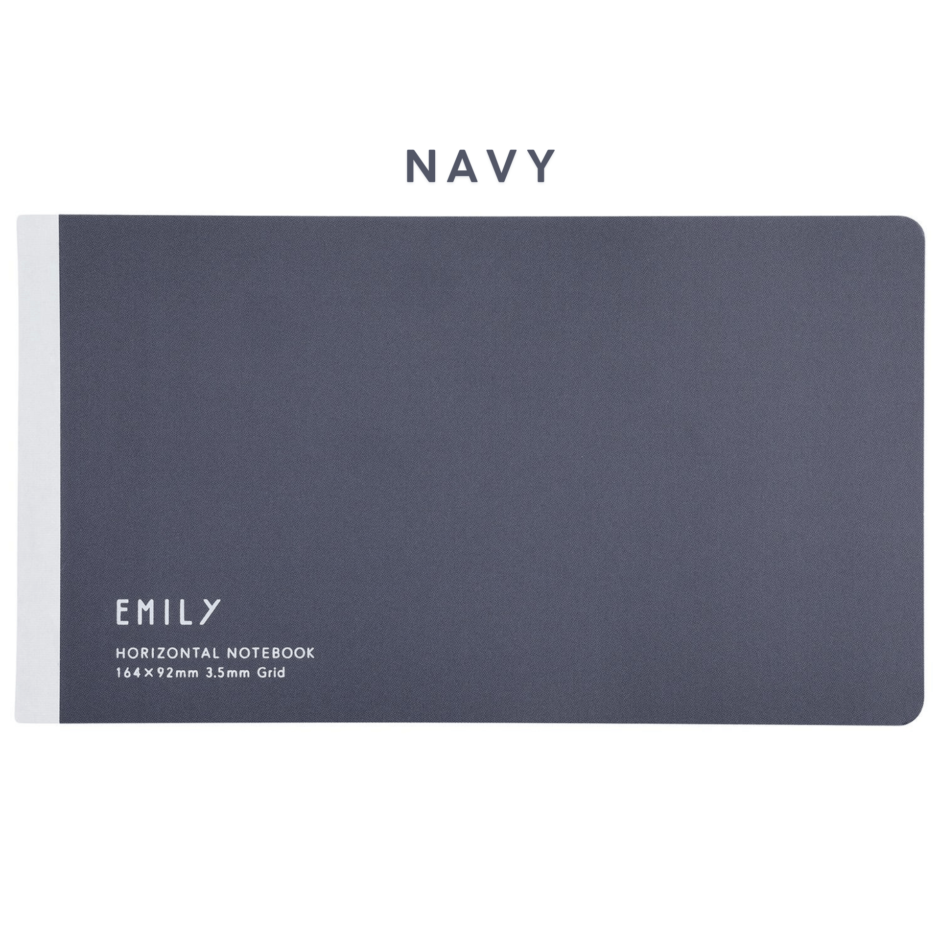King Jim Hitotoki Quaderni NAVY Emily Horizontal Notebook