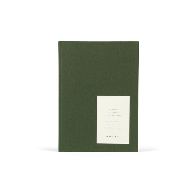 Notem Quaderni Even Notebook Forest Green