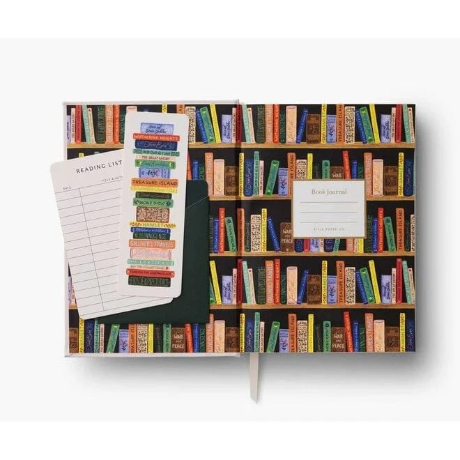 Rifle Paper Quaderni Fabric Journal Book Club Rifle Paper - ricamato