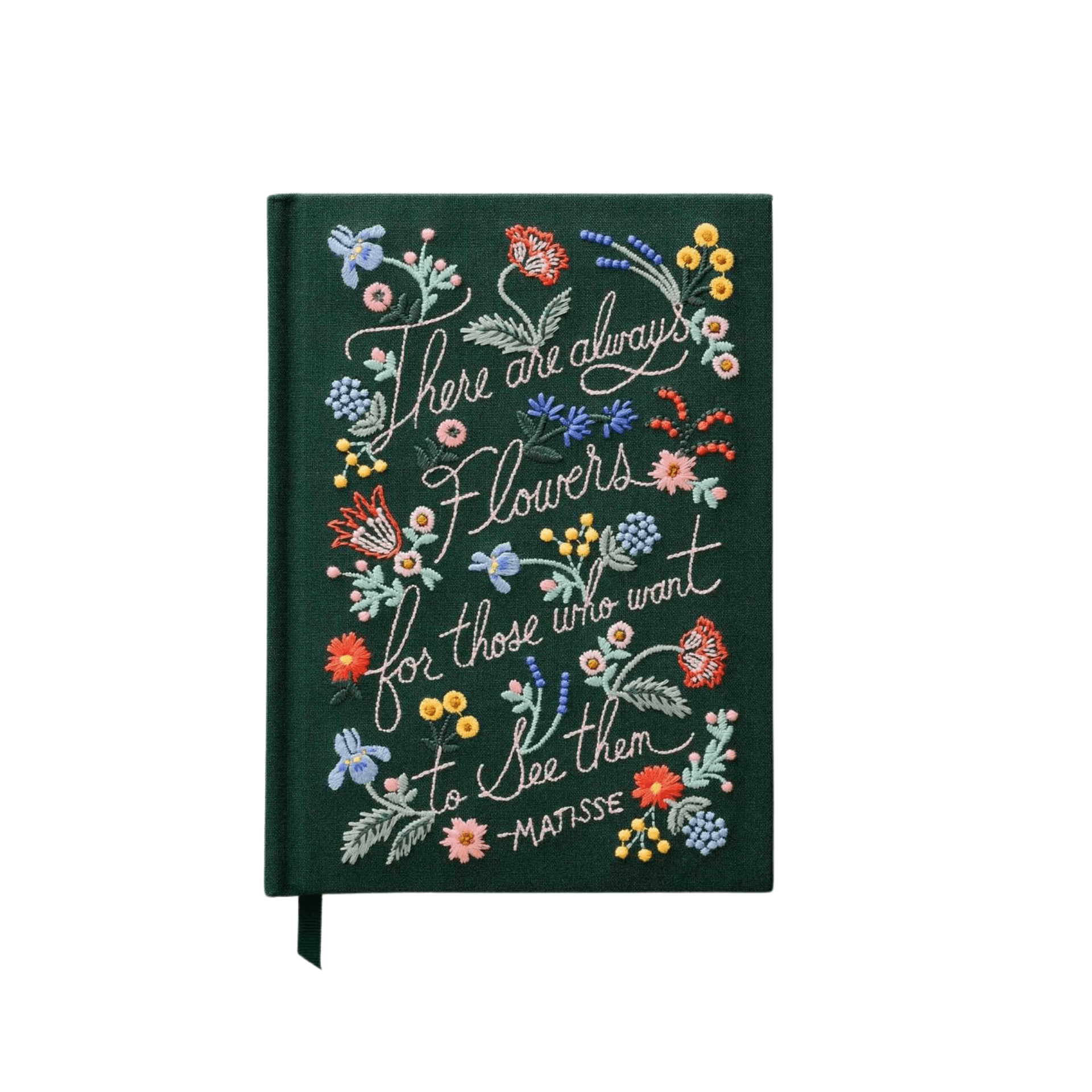 Rifle Paper Quaderni Fabric Journal Matisse Rifle Paper - ricamato
