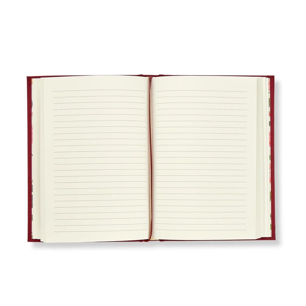 Rifle Paper Quaderni Fabric Journal Rose Rifle Paper - ricamato