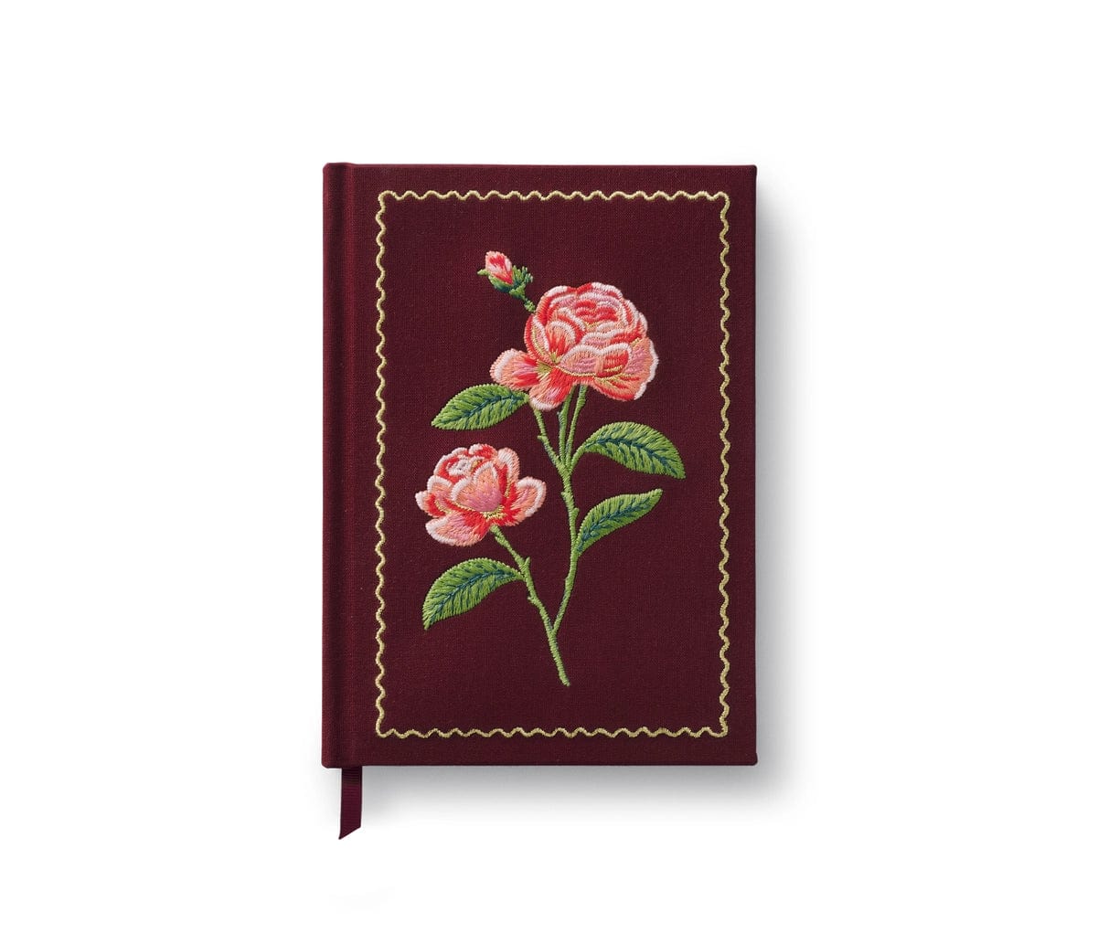 Rifle Paper Quaderni Fabric Journal Rose Rifle Paper - ricamato