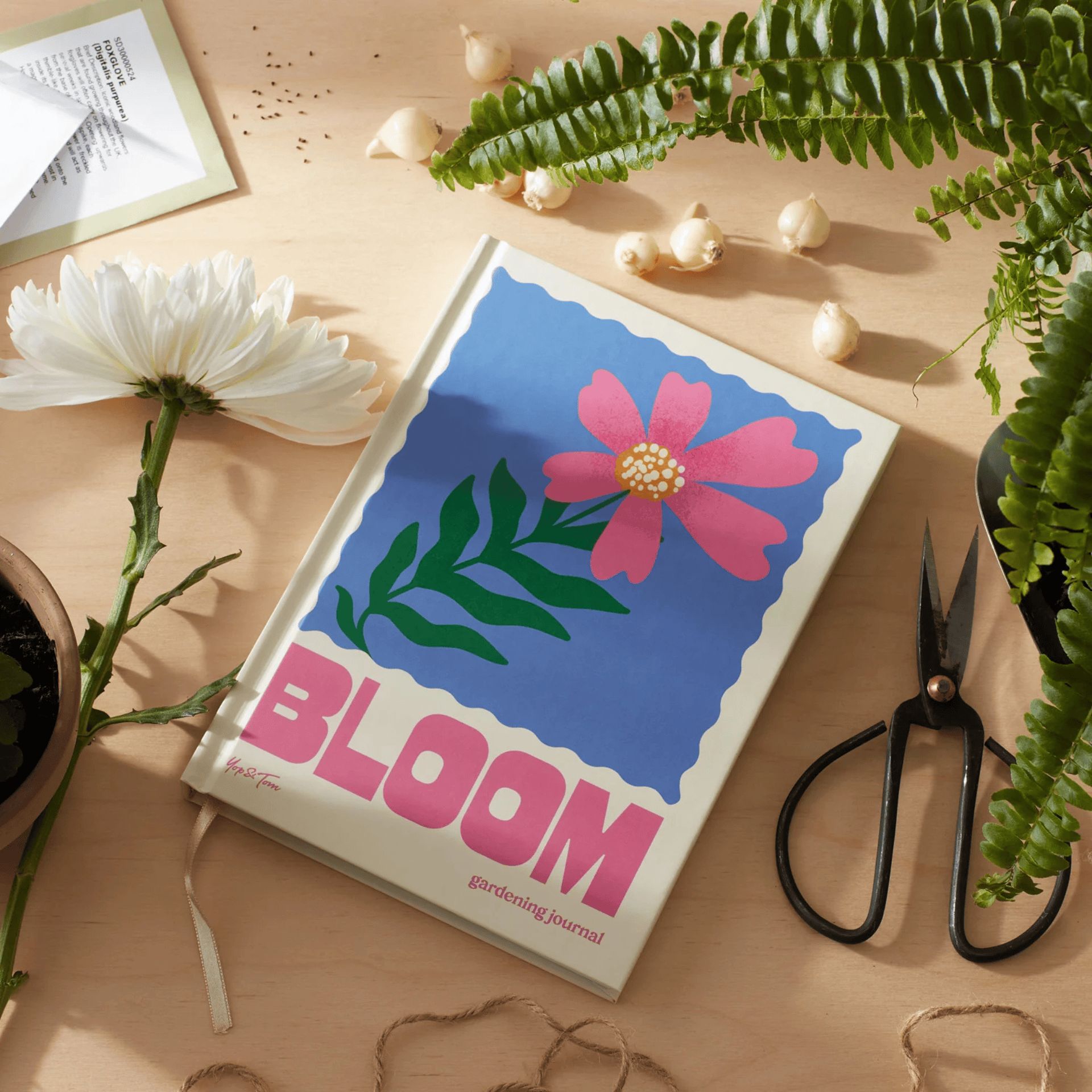Yop & Tom Quaderni Gardening Journal - Bloom