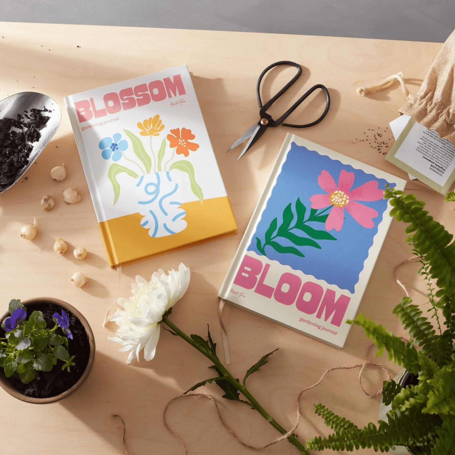 Yop & Tom Quaderni Gardening Journal  - Blossom
