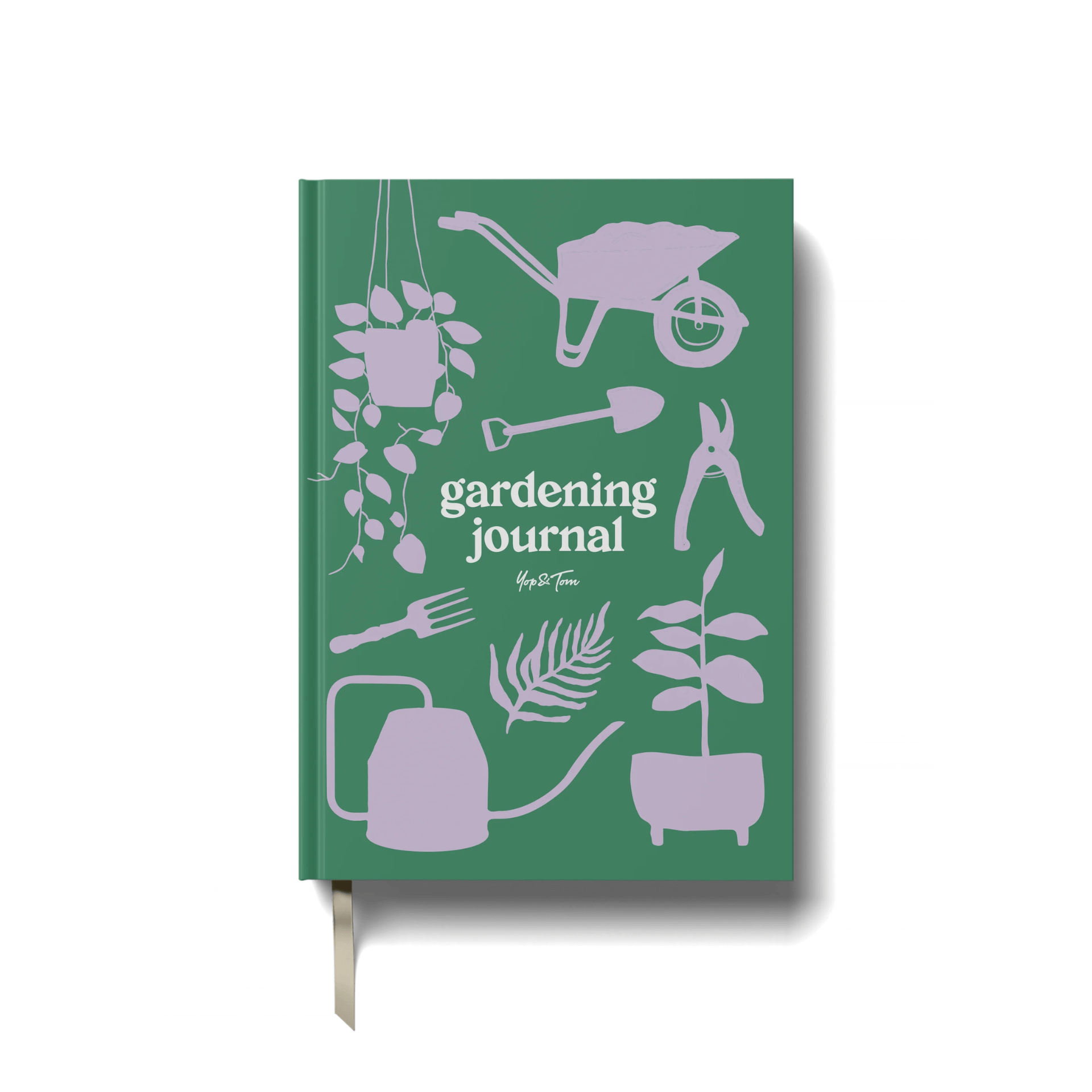 Yop & Tom Quaderni Gardening Journal - Green Garden