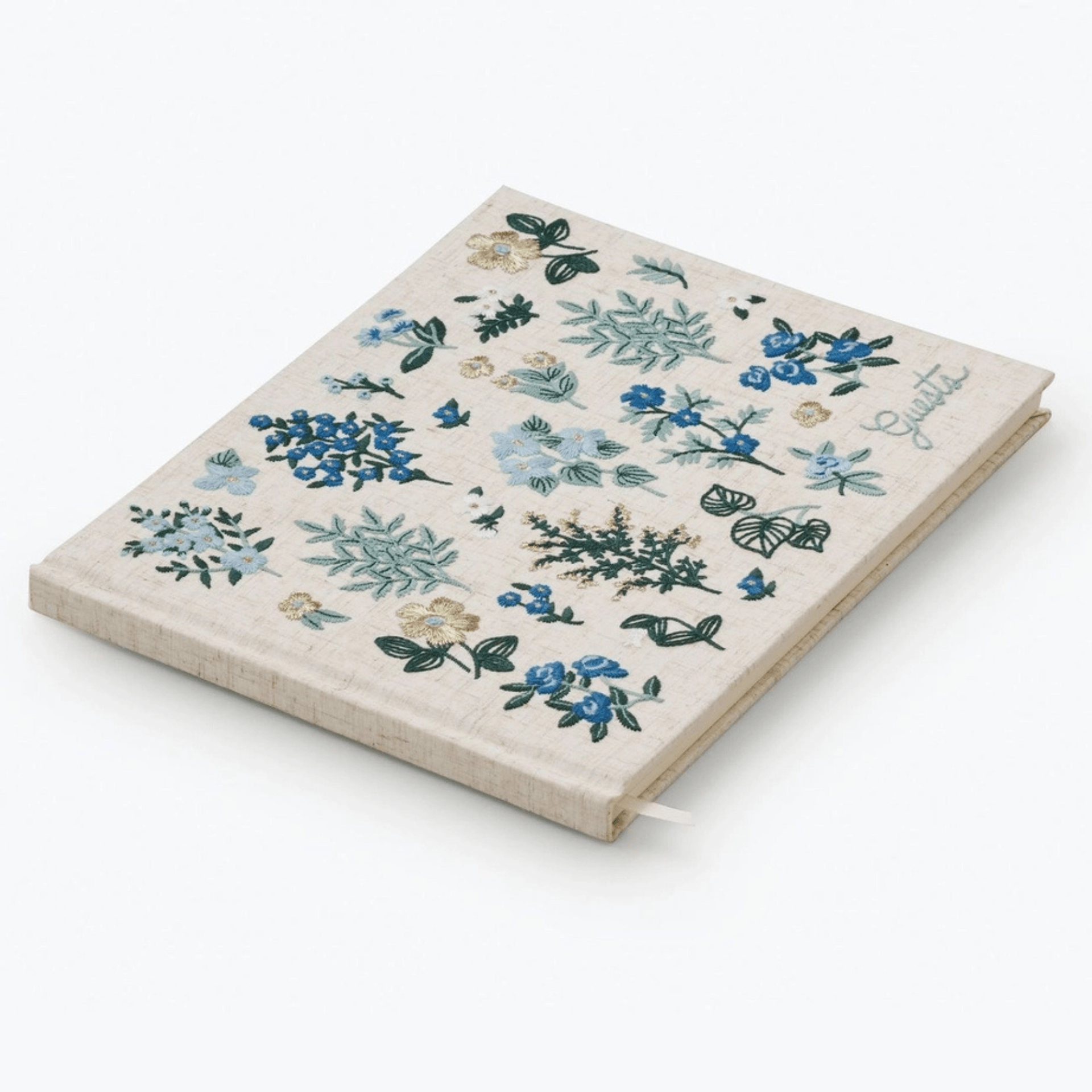 Rifle Paper Quaderni Guest Book Rifle Paper - ricamato