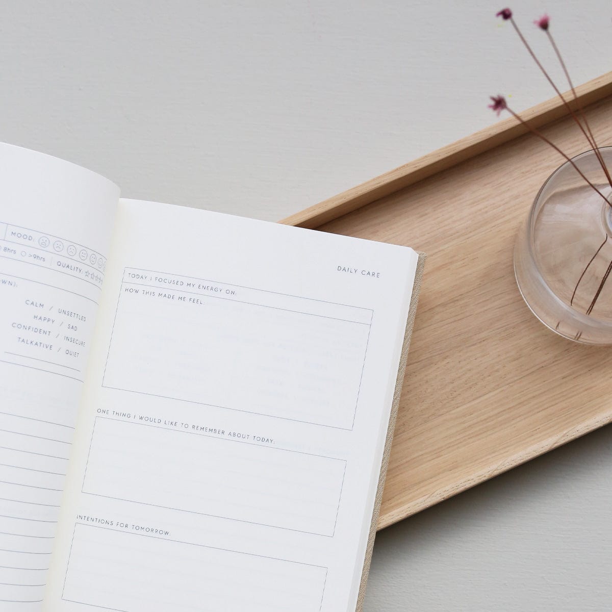 Kartotek Quaderni Guided Journal - Care