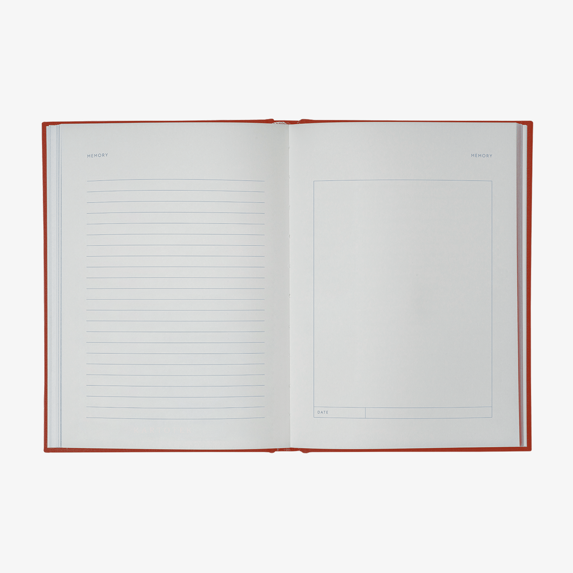 Kartotek Quaderni Guided Journal - Memories
