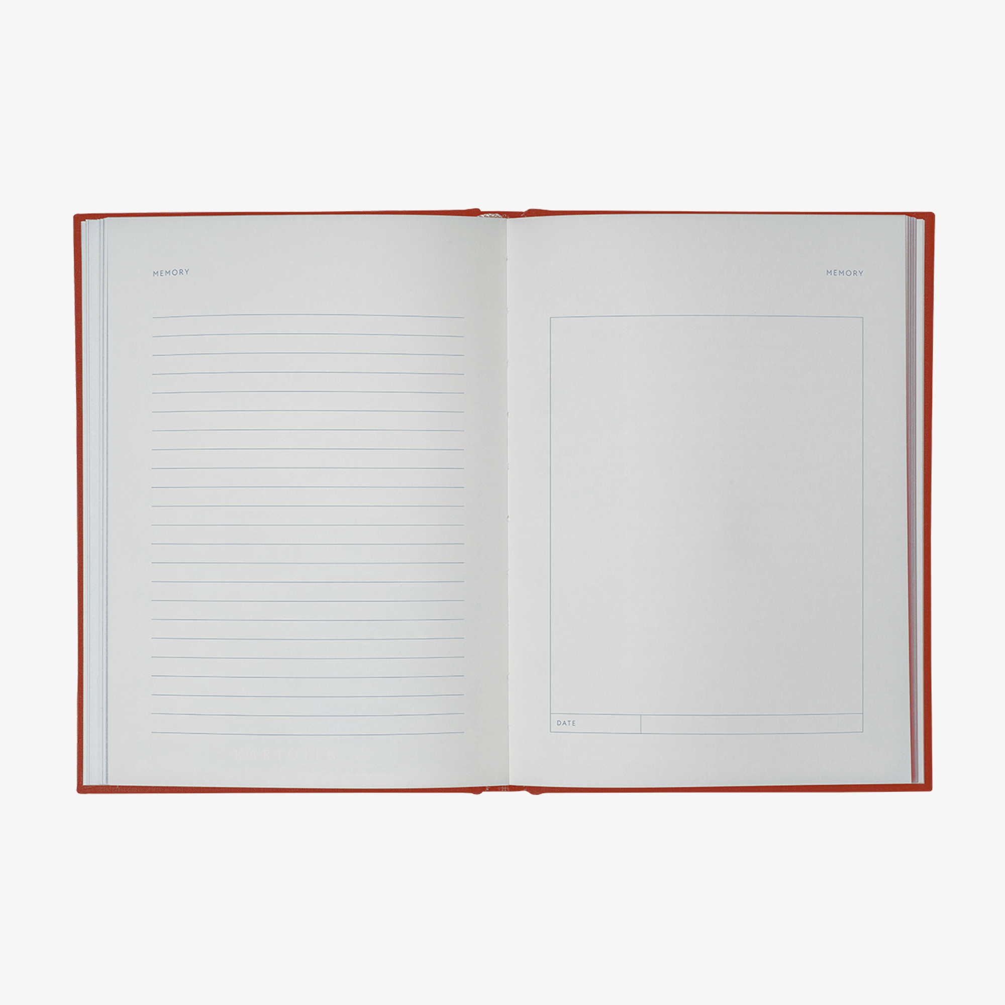 Kartotek Quaderni Guided Journal - Memories