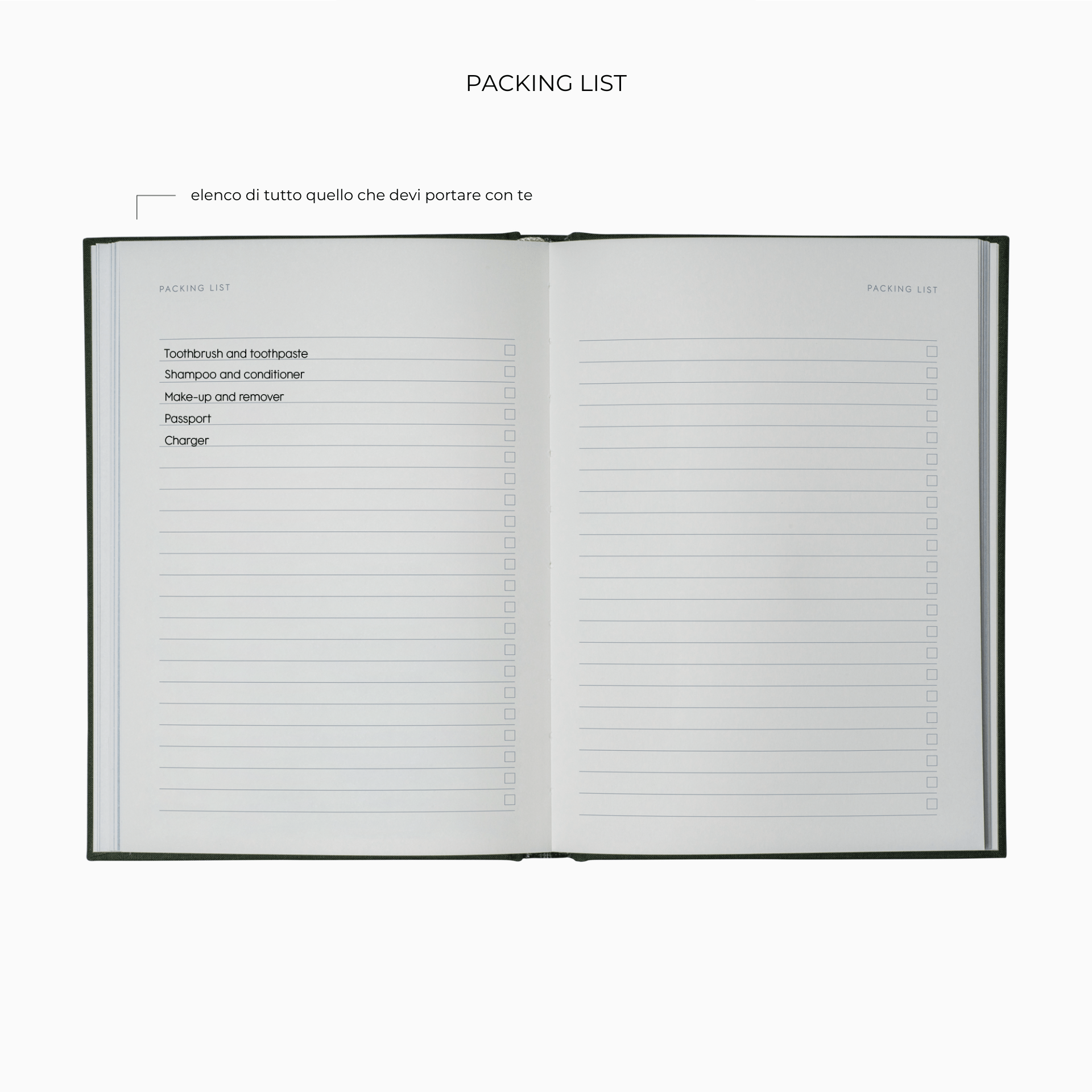 Kartotek Quaderni Guided Journal - Travel