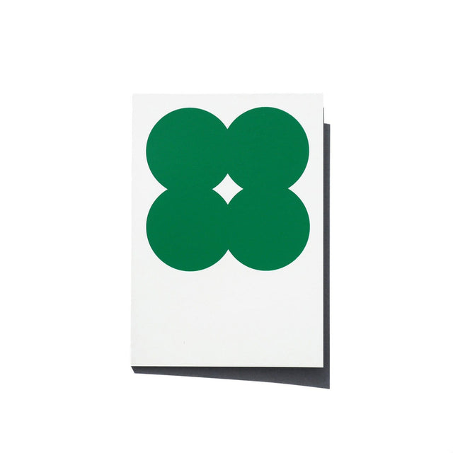 Hanaduri Quaderni SYMBOL - Green Clover Hanji Book Symbol A5