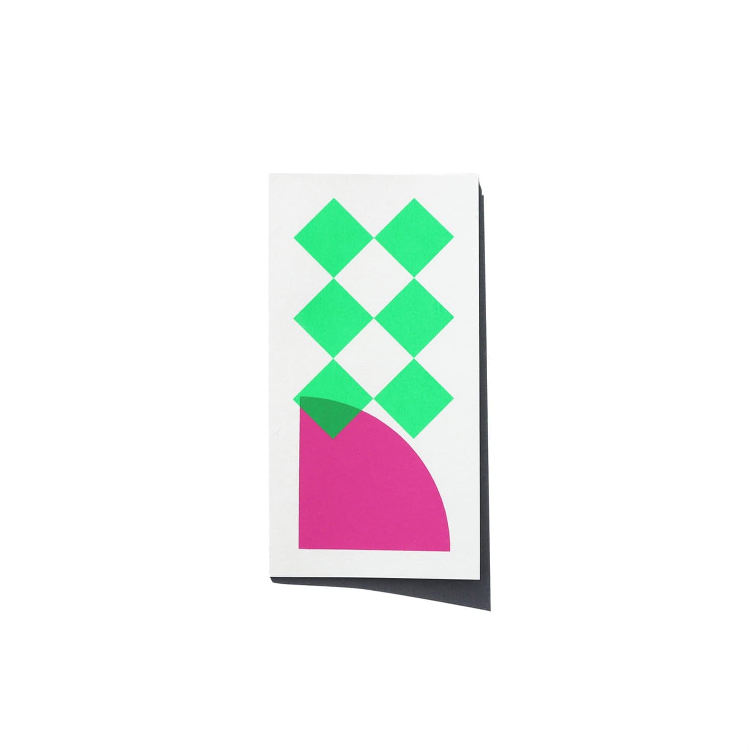 Hanaduri Quaderni PLAY 1 - NEON GREEN & PINK Hanji Travel Play
