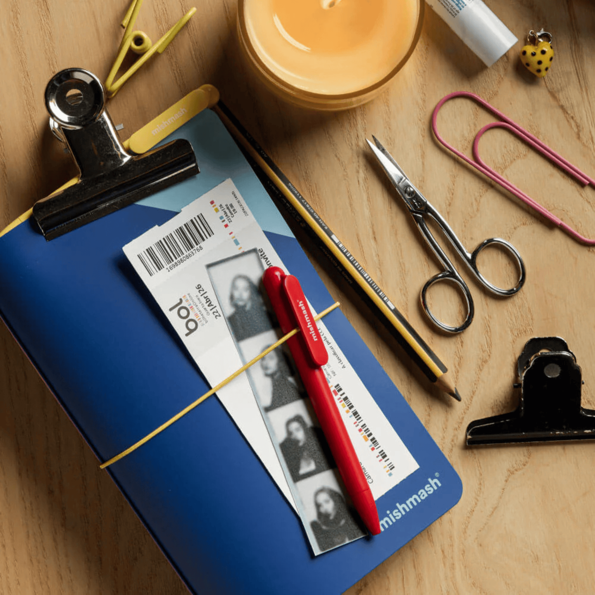 Mishmash Quaderni Log Cover Cobalt Blue