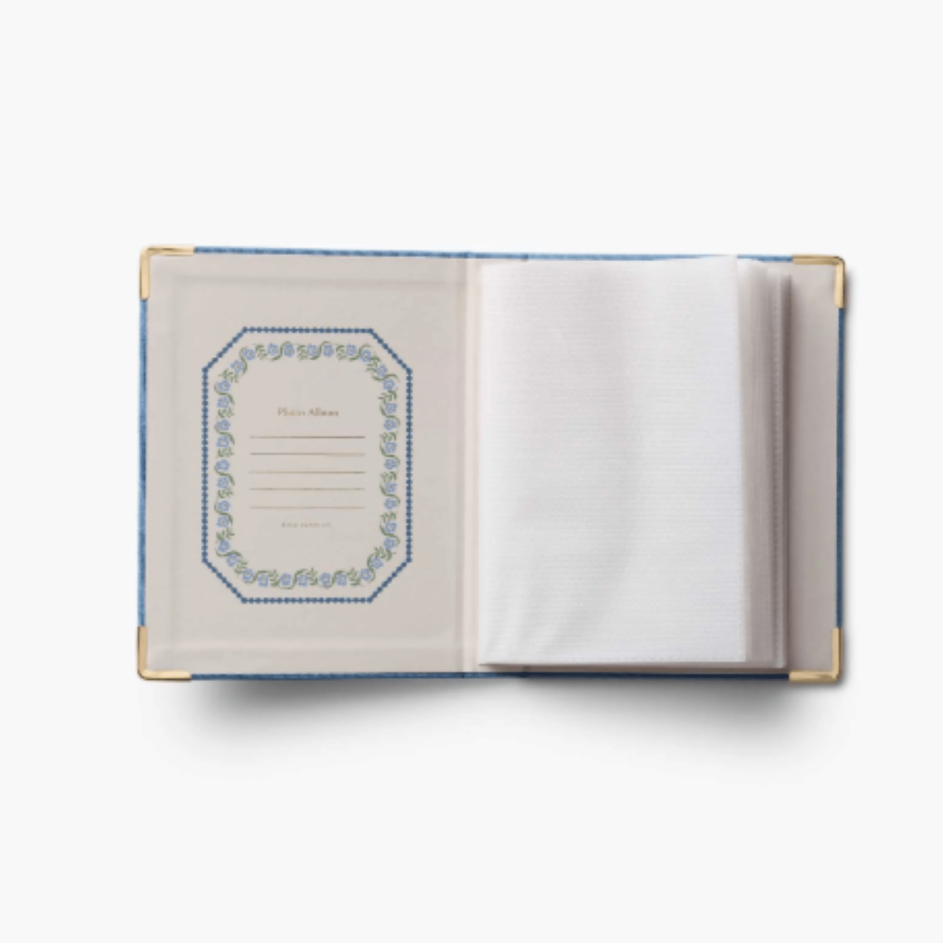 Rifle Paper Quaderni Mini Album foto ricamato Delphine