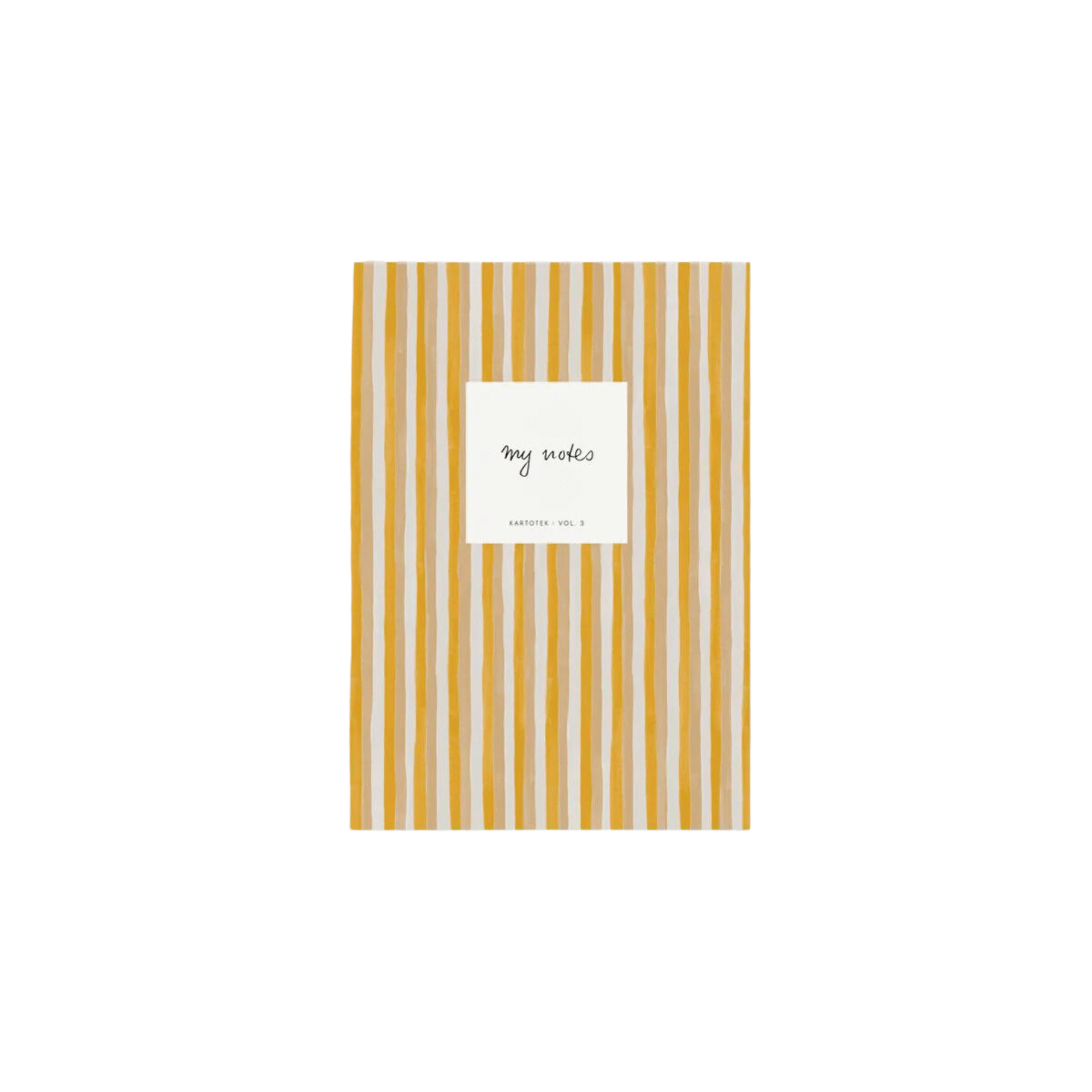 Kartotek Quaderni Mini Notebook Orange Stripes