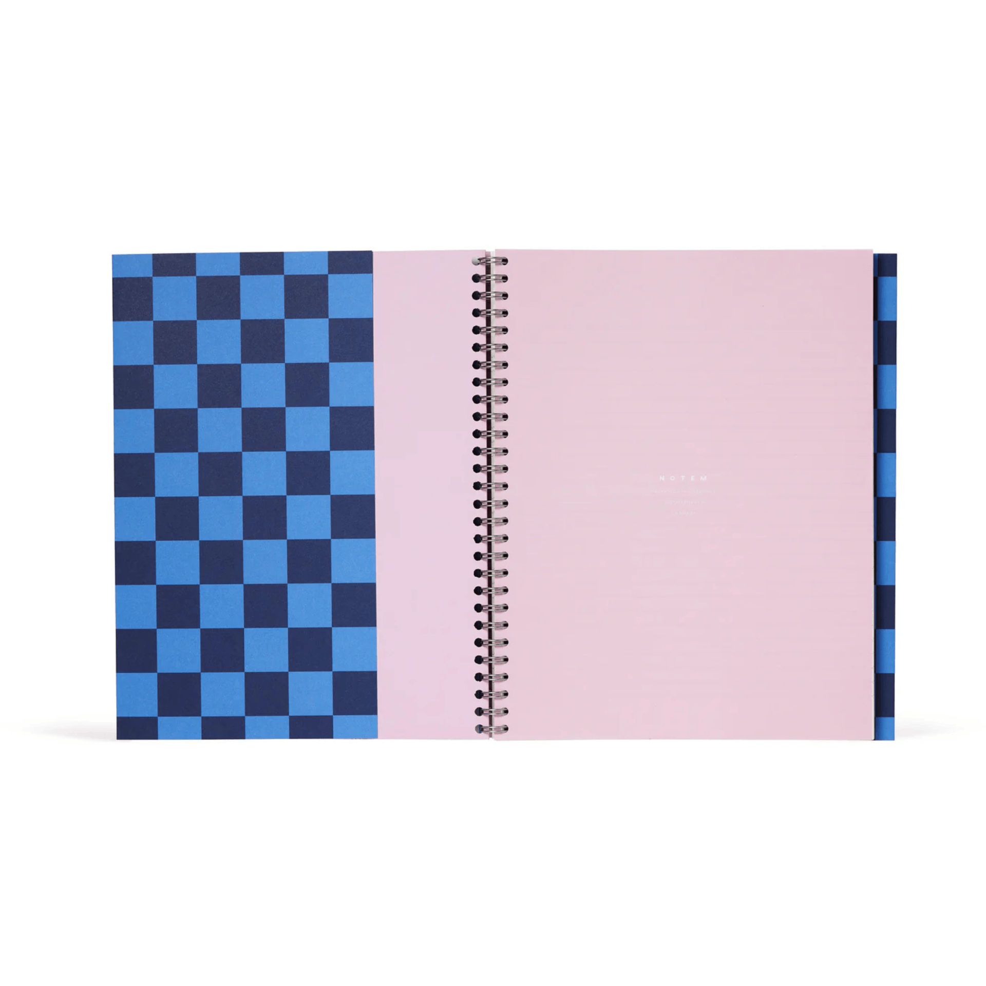 Notem Quaderni Nela Large Blue Check