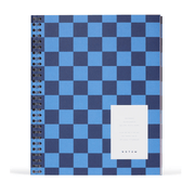 Notem Quaderni Nela Large Blue Check