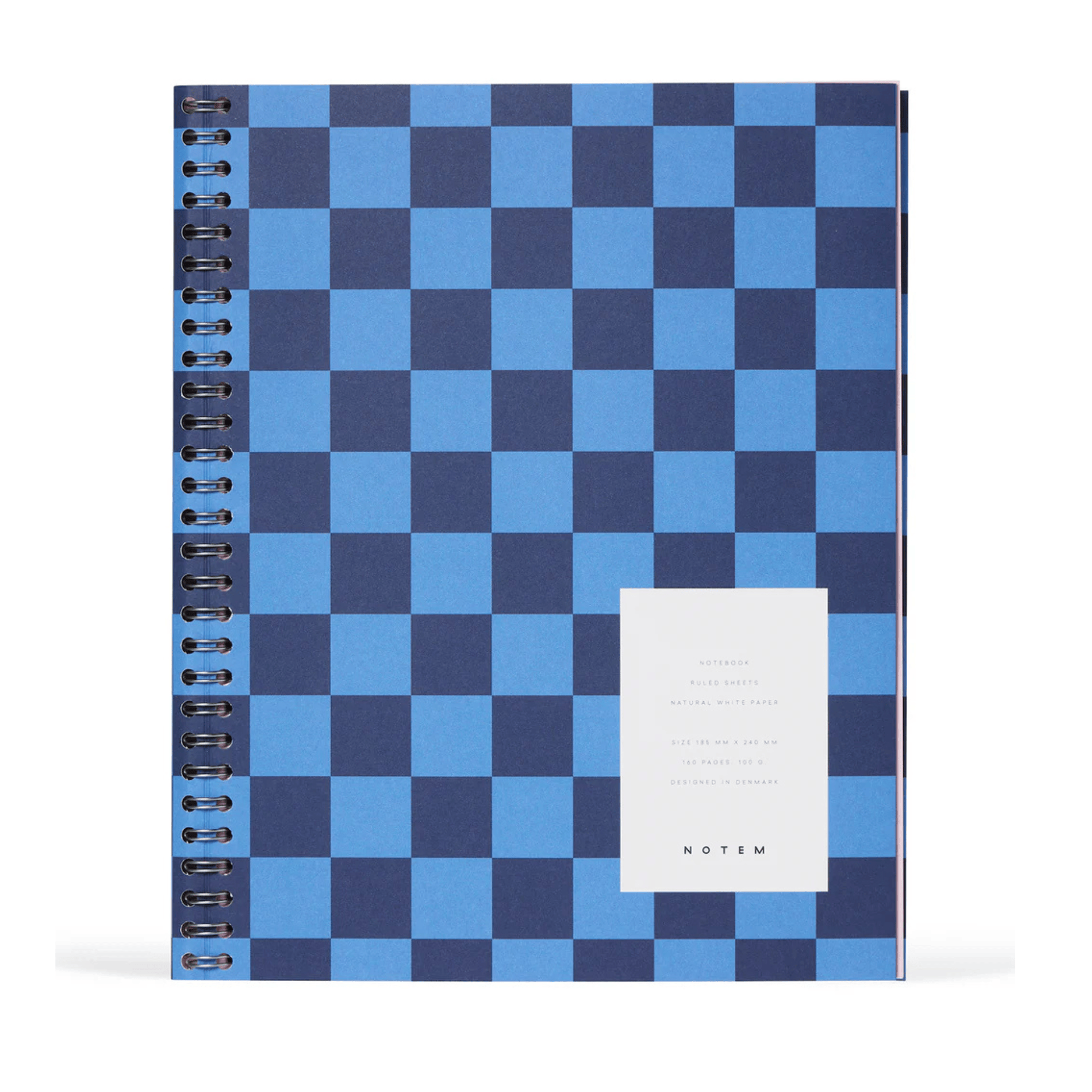 Notem Quaderni Nela Large Blue Check