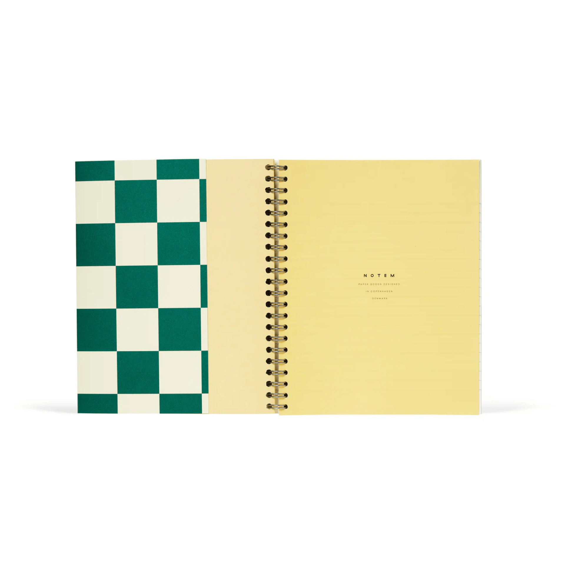 Notem Quaderni Nela Medium Green Check